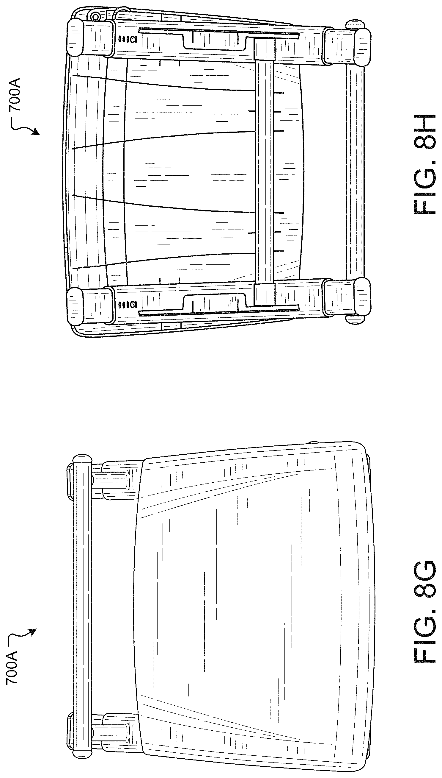 Patent US11771269 Figure 17 – Shower chair with ergonomic support and washdown features