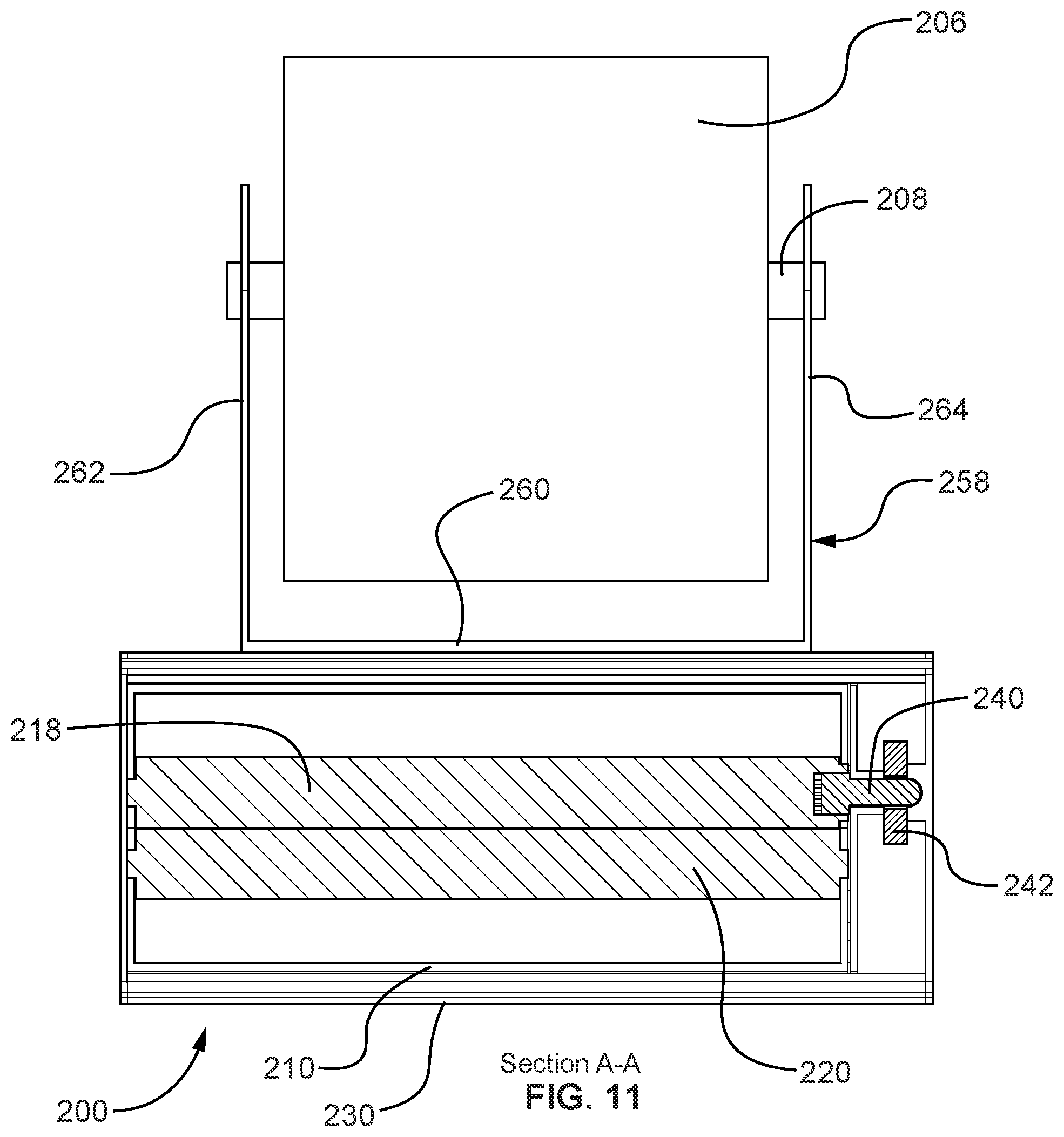 Patent US11771271 Figure 10 – Dispensing assembly for paper products