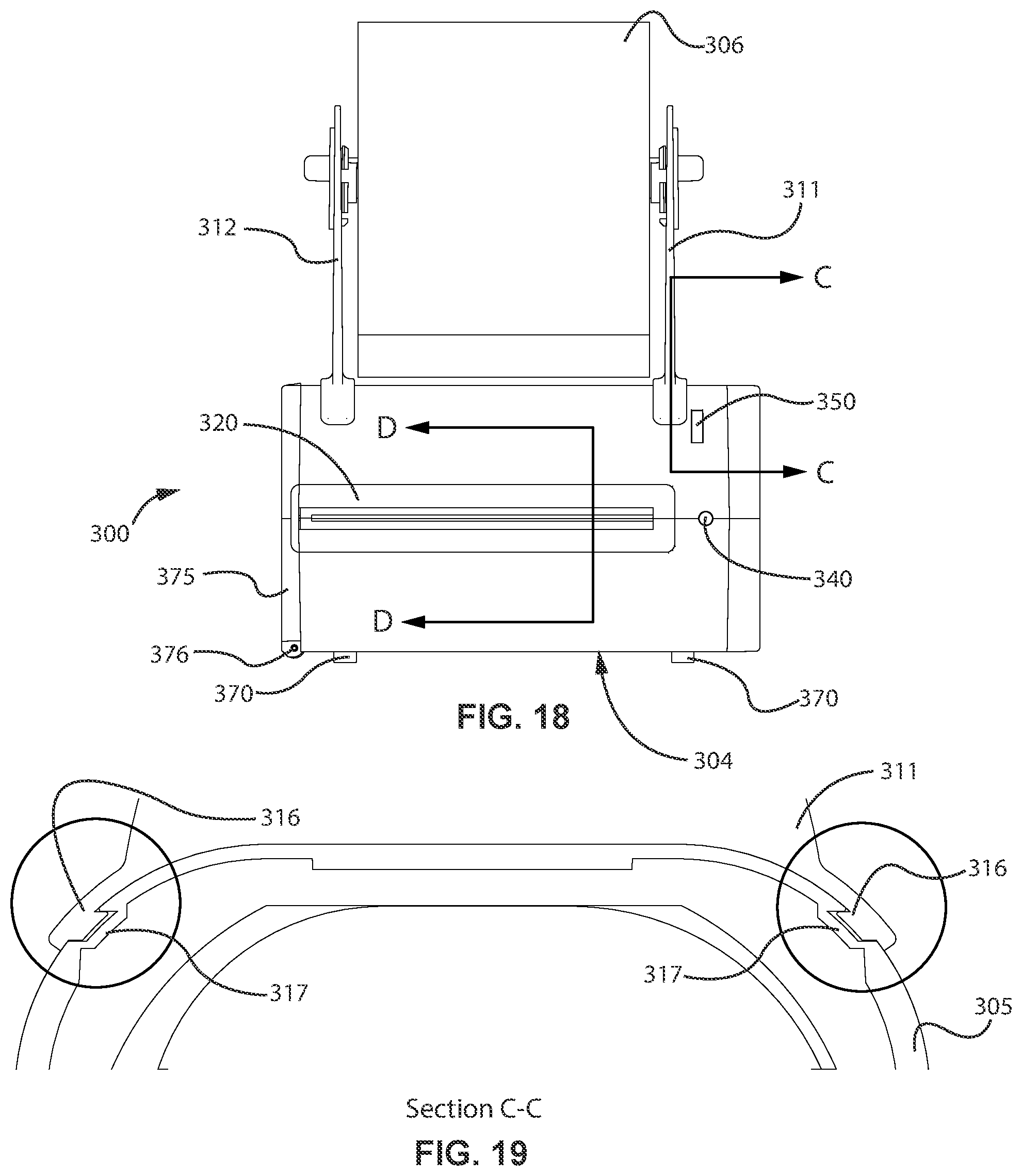 Patent US11771271 Figure 16 – Dispensing assembly for paper products