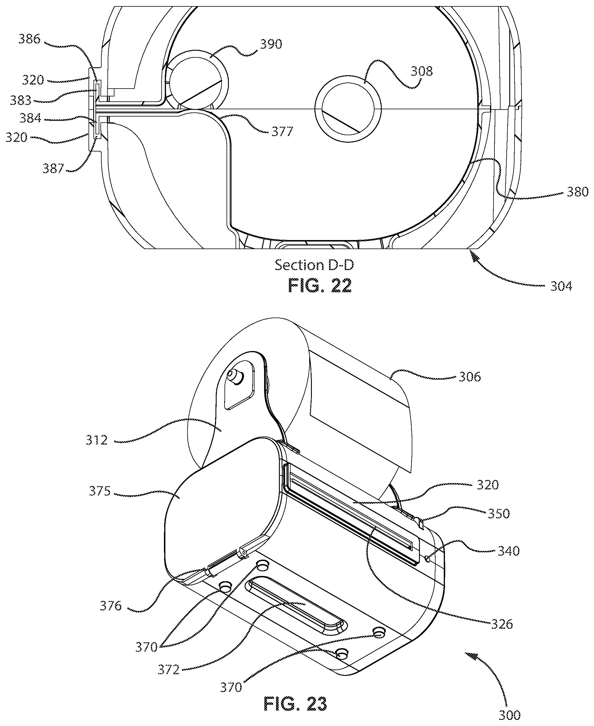 Patent US11771271 Figure 18 – Dispensing assembly for paper products