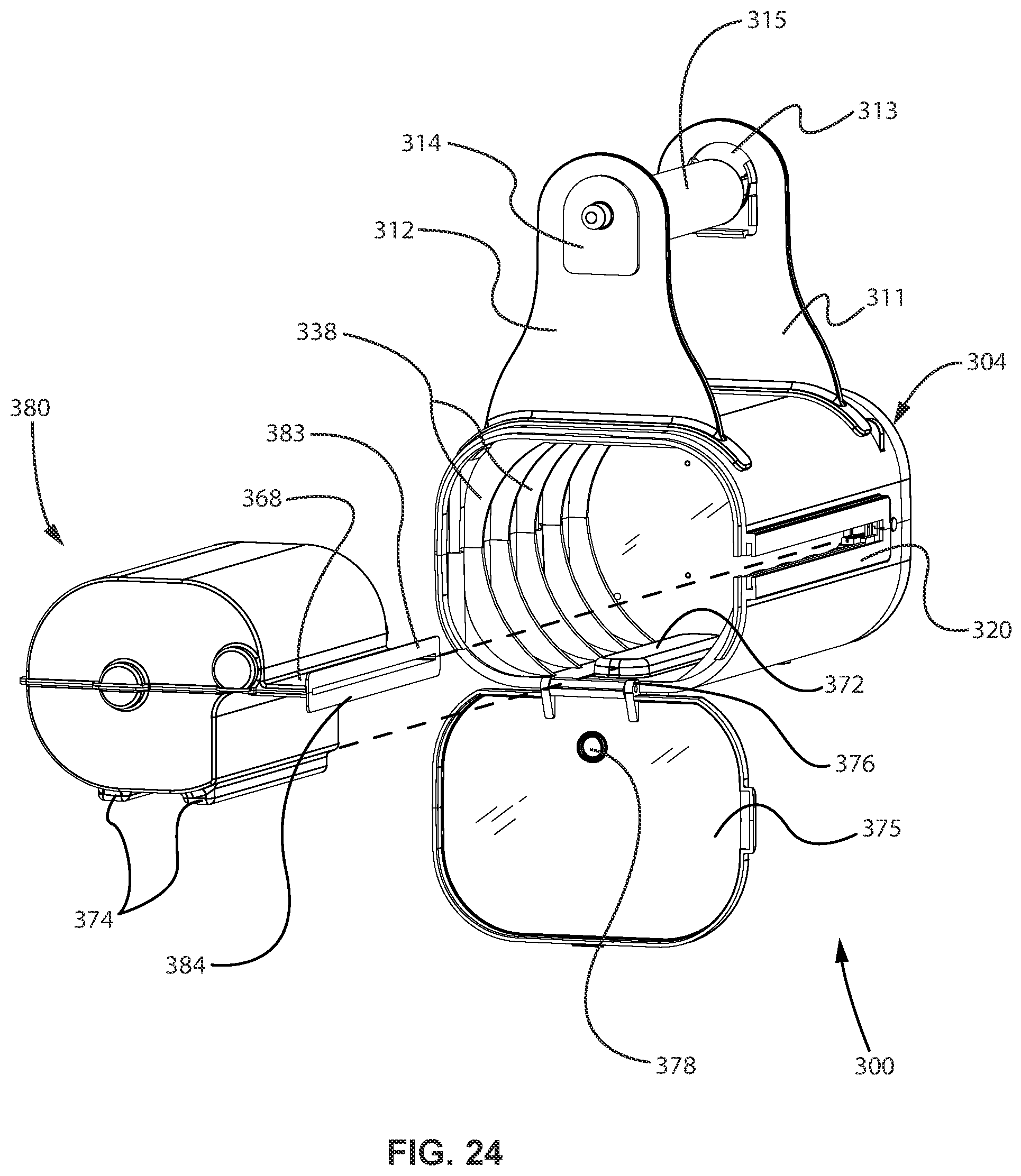 Patent US11771271 Figure 19 – Dispensing assembly for paper products