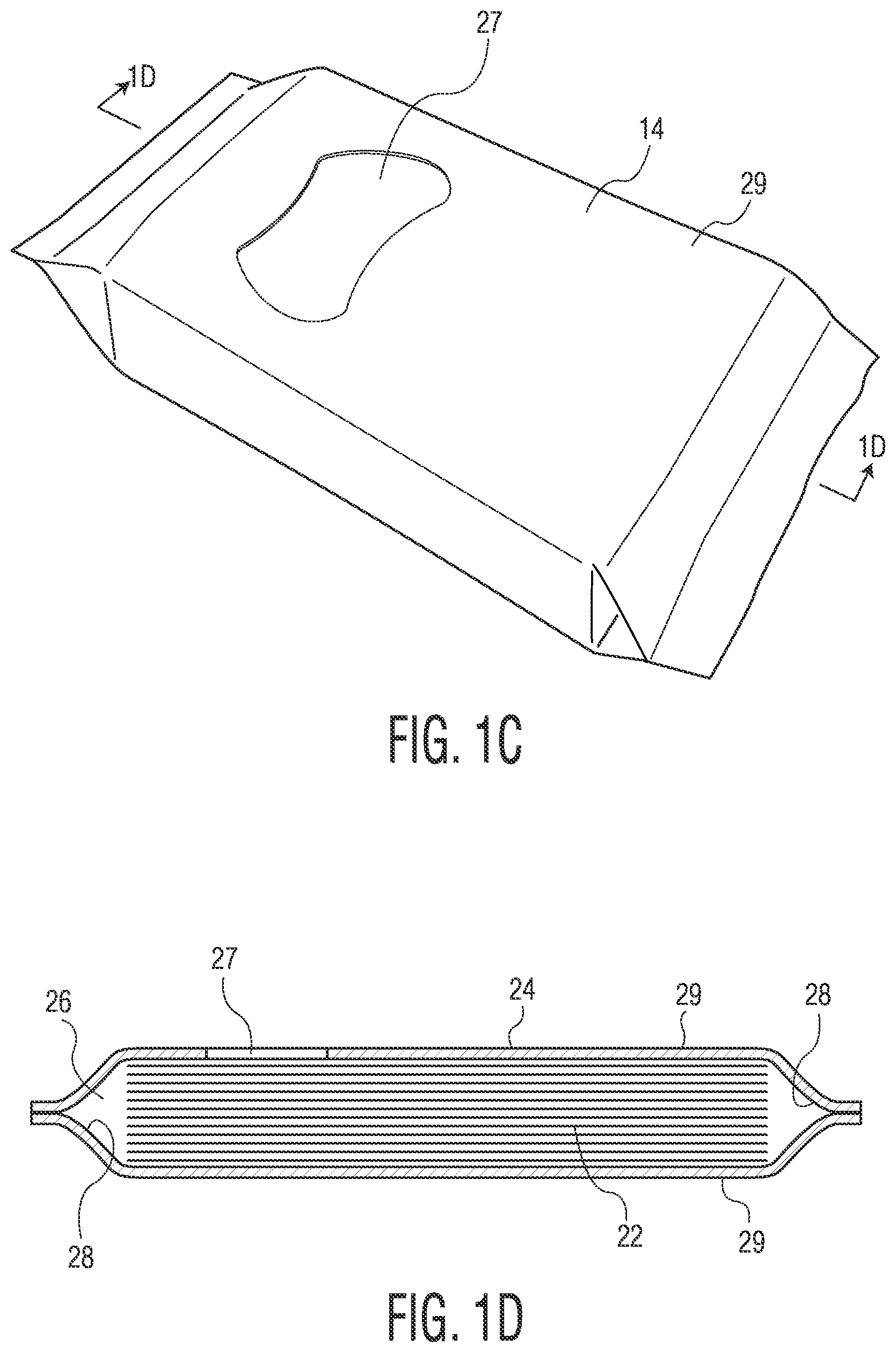 Patent US11771272 Figure 3 – Container having a push-button activated, pop-open lid