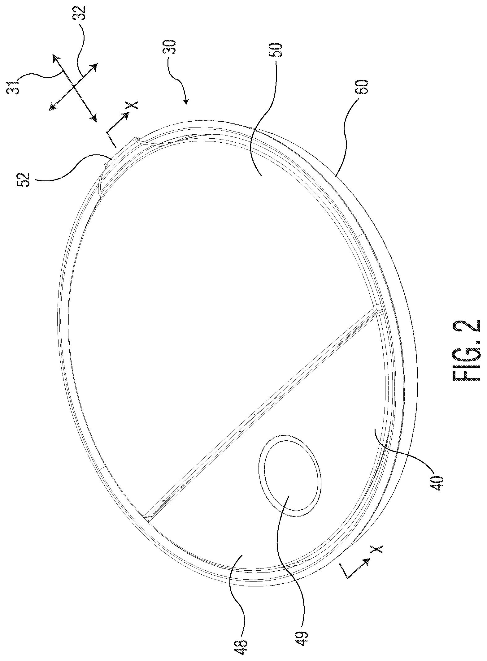 Patent US11771272 Figure 4 – Container having a push-button activated, pop-open lid