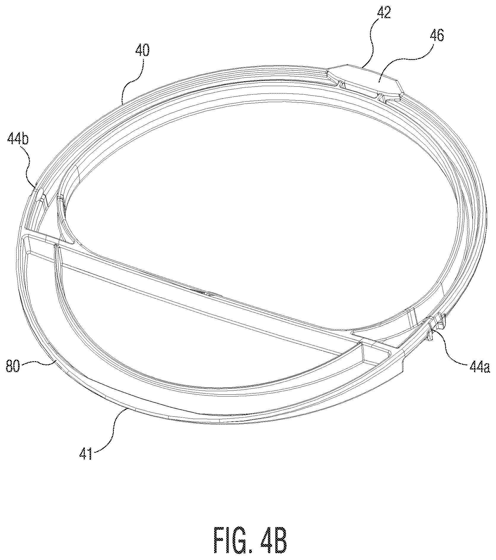 Patent US11771272 Figure 8 – Container having a push-button activated, pop-open lid