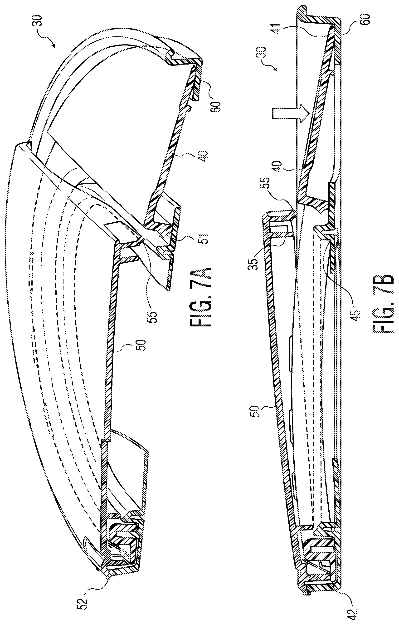 Patent US11771272 Figure 12 – Container having a push-button activated, pop-open lid