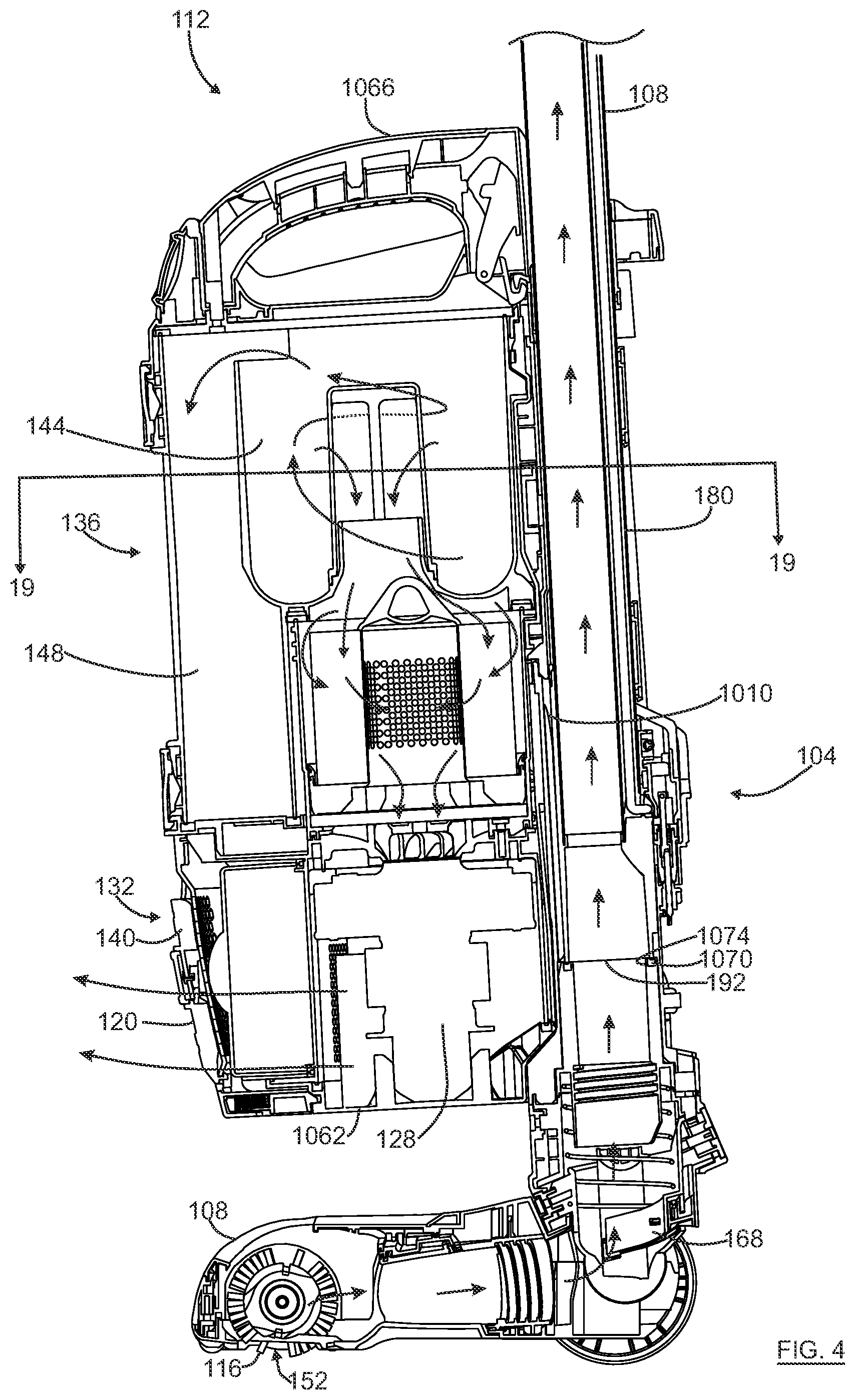 Patent US11771277 Figure 5 – Surface cleaning apparatus