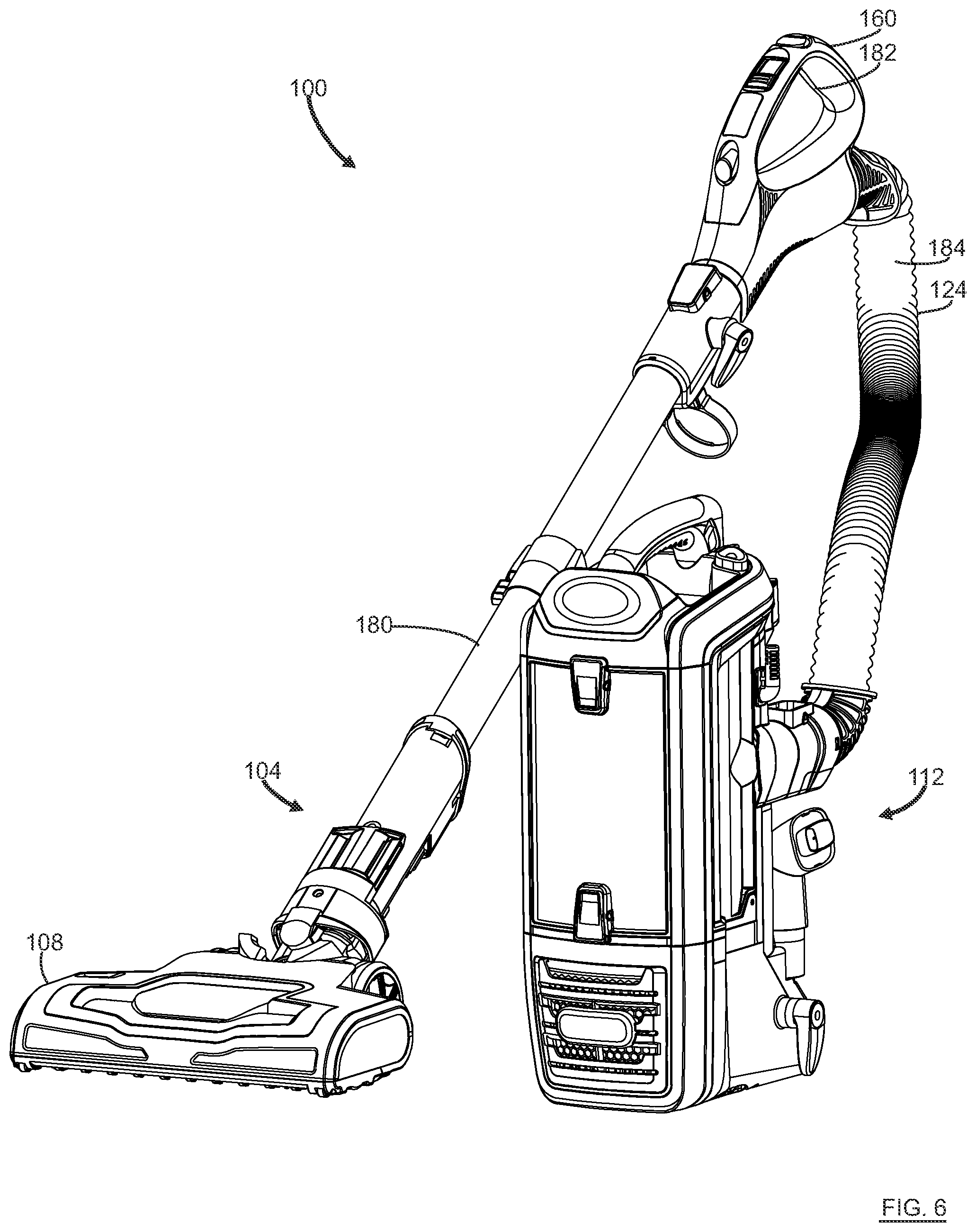 Patent US11771277 Figure 7 – Surface cleaning apparatus
