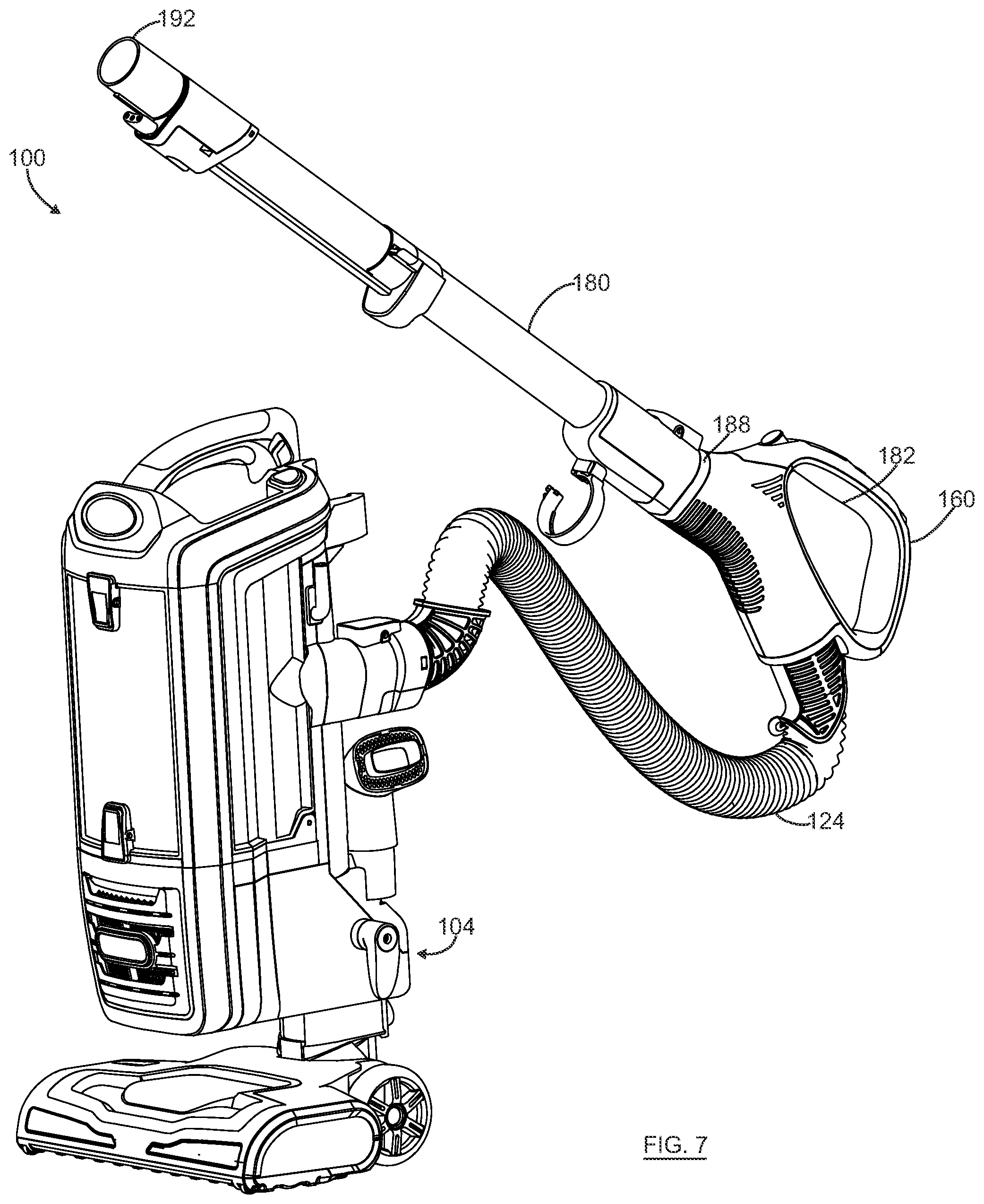Patent US11771277 Figure 8 – Surface cleaning apparatus