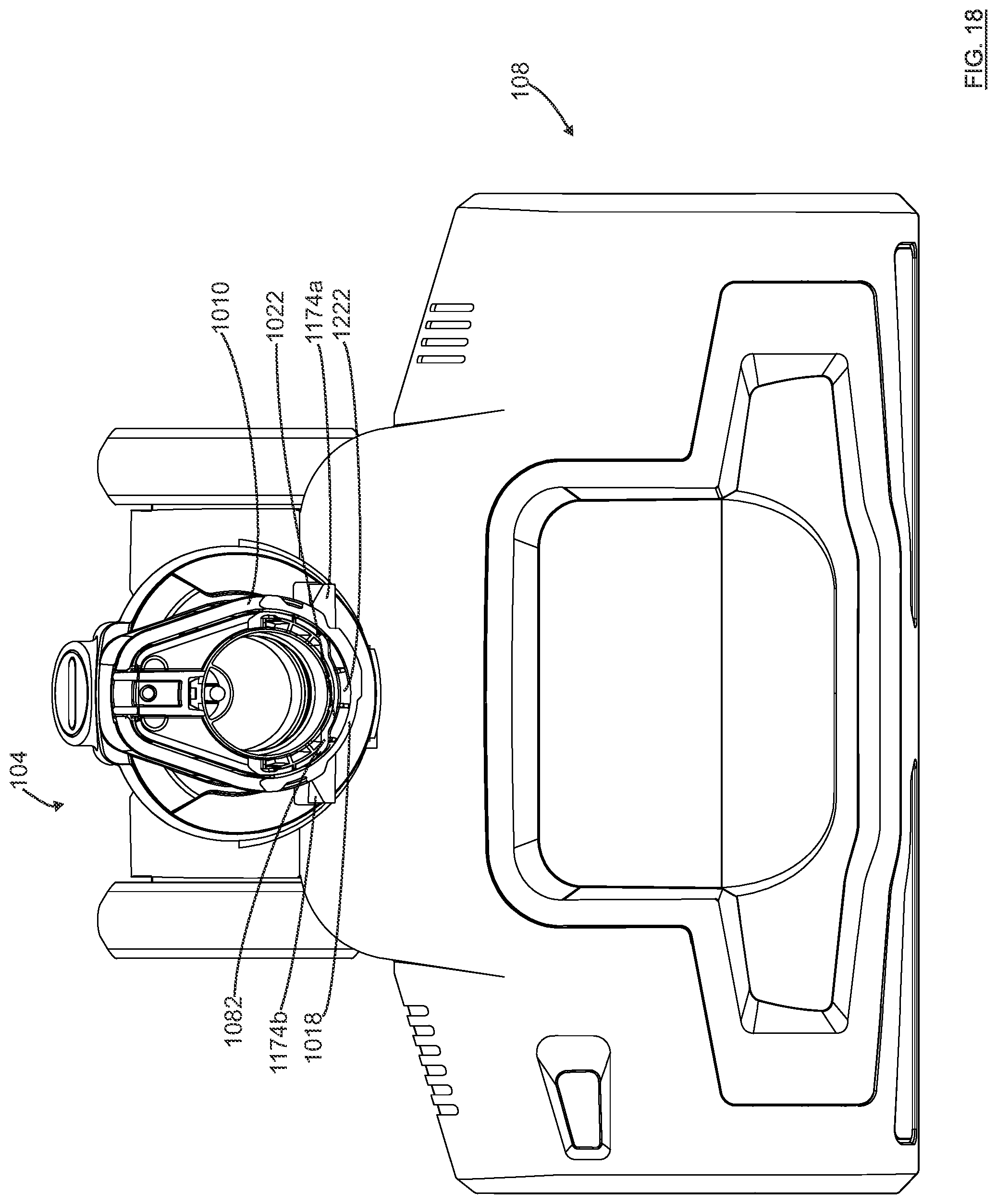 Patent US11771277 Figure 19 – Surface cleaning apparatus