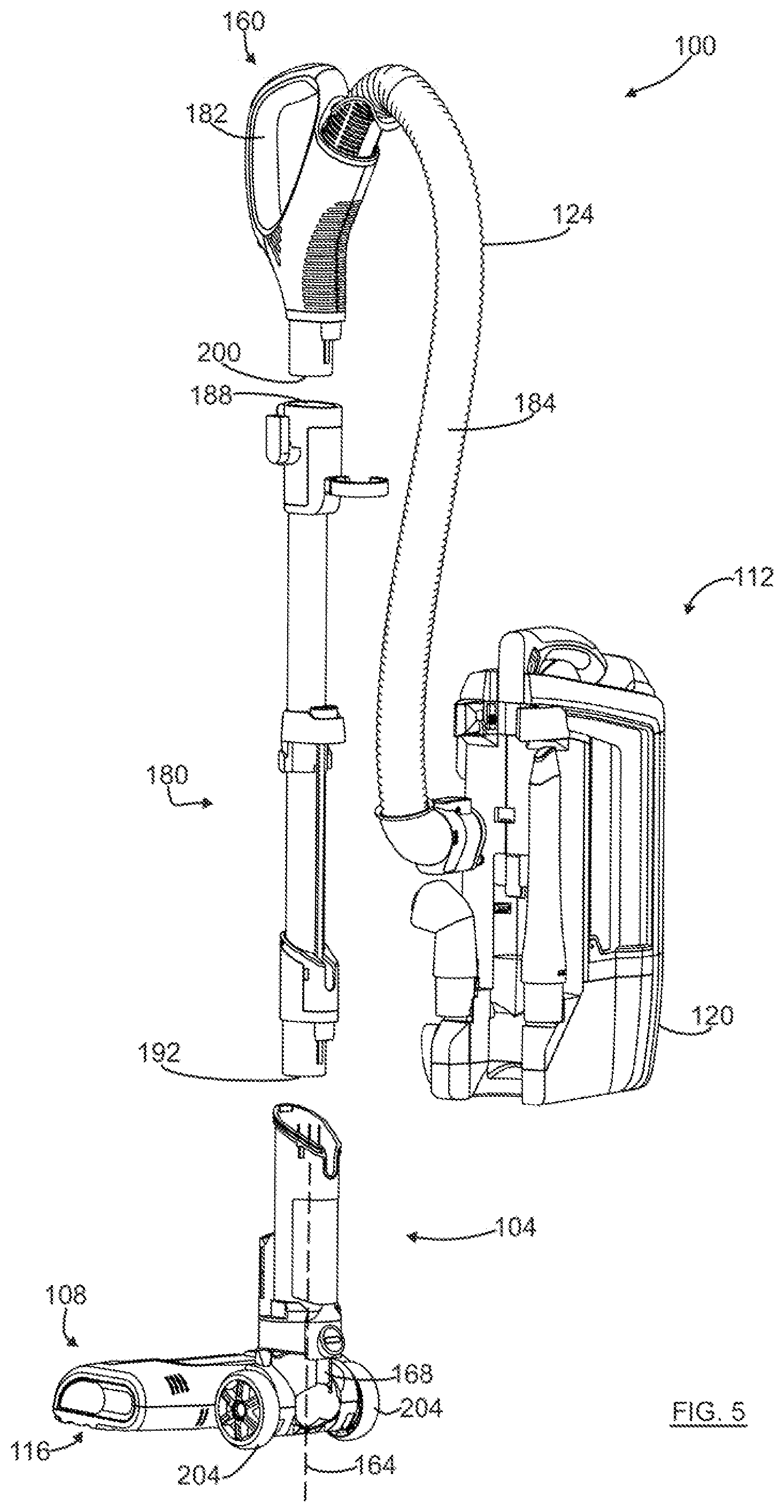 Patent US11771278 Figure 6 – Surface cleaning apparatus