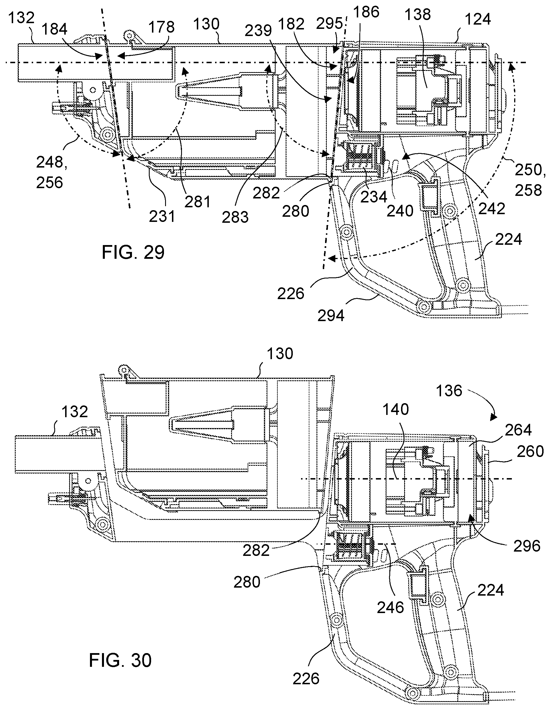 Patent US11771280 Figure 14 – Surface cleaning apparatus with removable air treatment member assembly