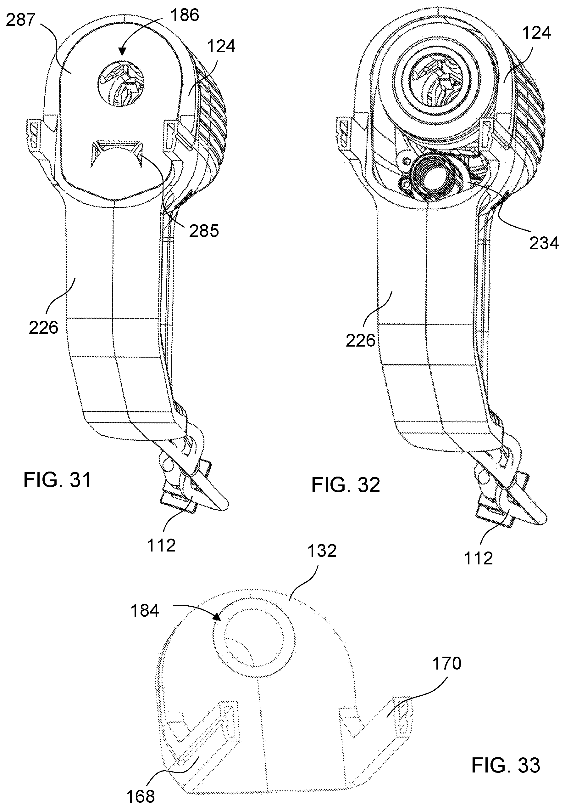 Patent US11771280 Figure 15 – Surface cleaning apparatus with removable air treatment member assembly