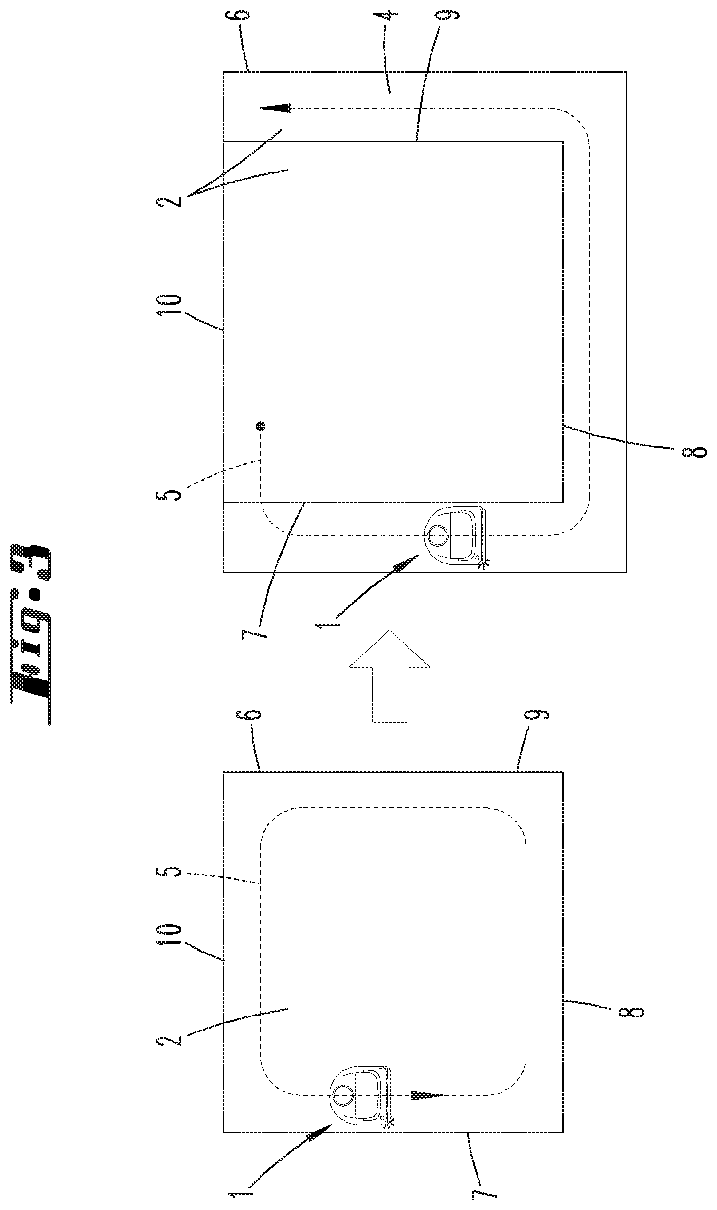 Patent US11771282 Figure 3 – Method for operating an automatically moving cleaning appliance