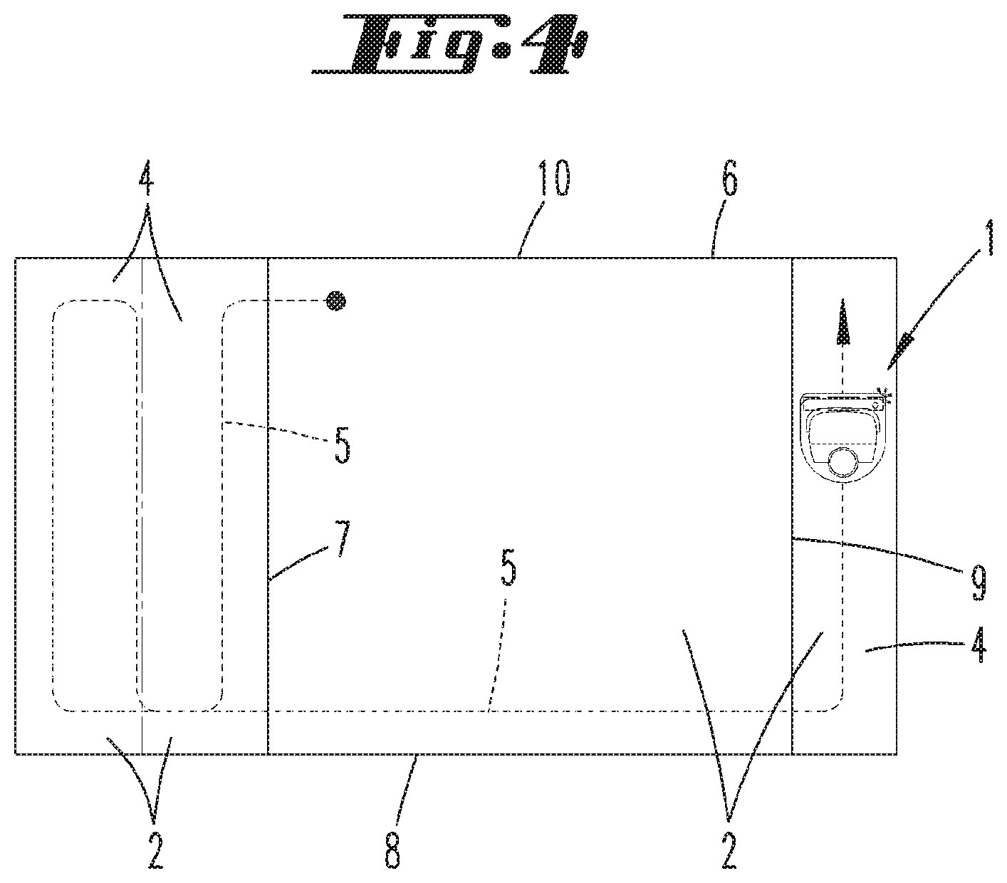 Patent US11771282 Figure 4 – Method for operating an automatically moving cleaning appliance