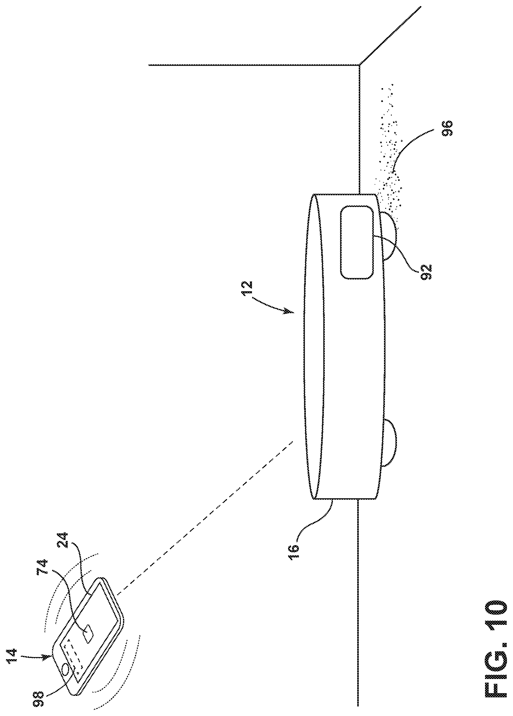 Patent US11771283 Figure 8 – Method and system for manual control of autonomous floor cleaner