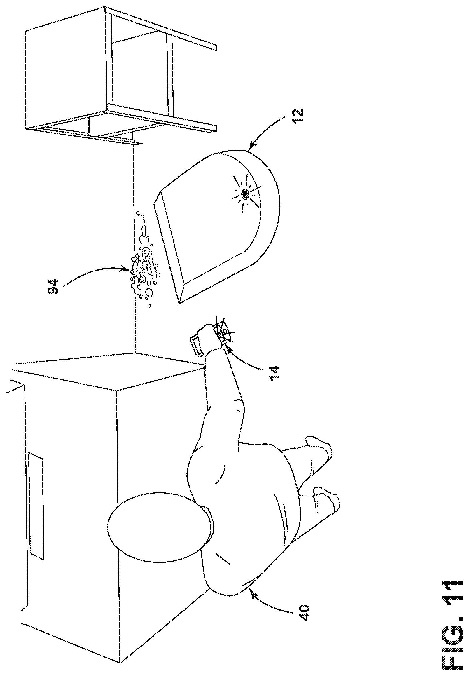 Patent US11771283 Figure 9 – Method and system for manual control of autonomous floor cleaner