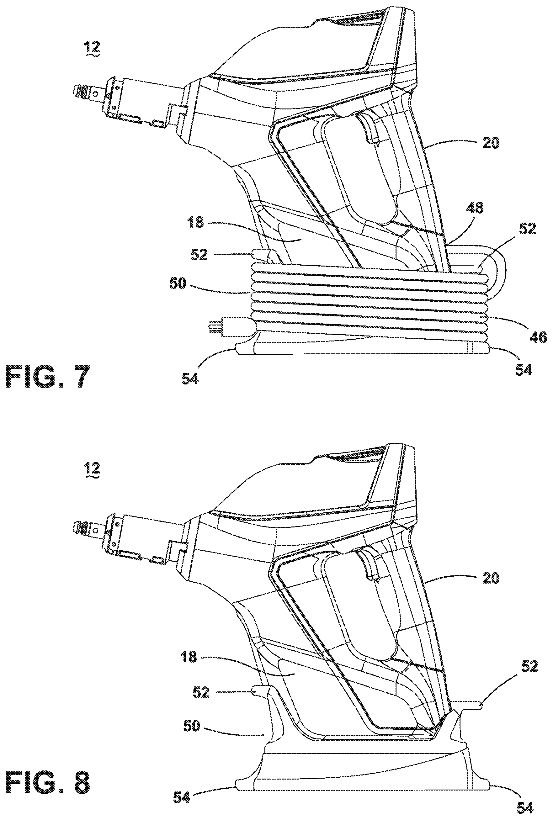 Patent US11771284 Figure 5 – Floor cleaning apparatus with cleaning fluid delivery system