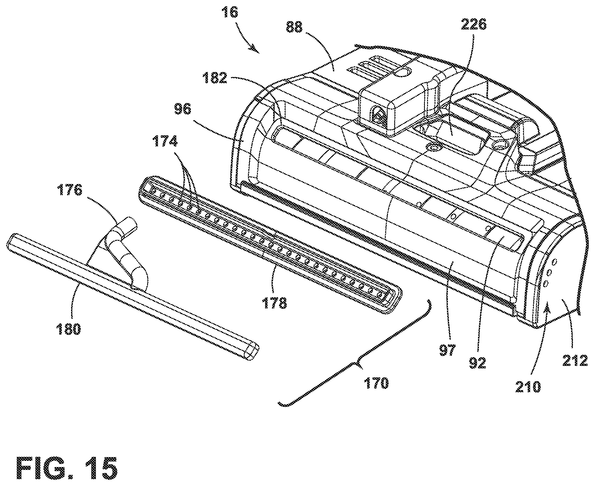 Patent US11771284 Figure 10 – Floor cleaning apparatus with cleaning fluid delivery system