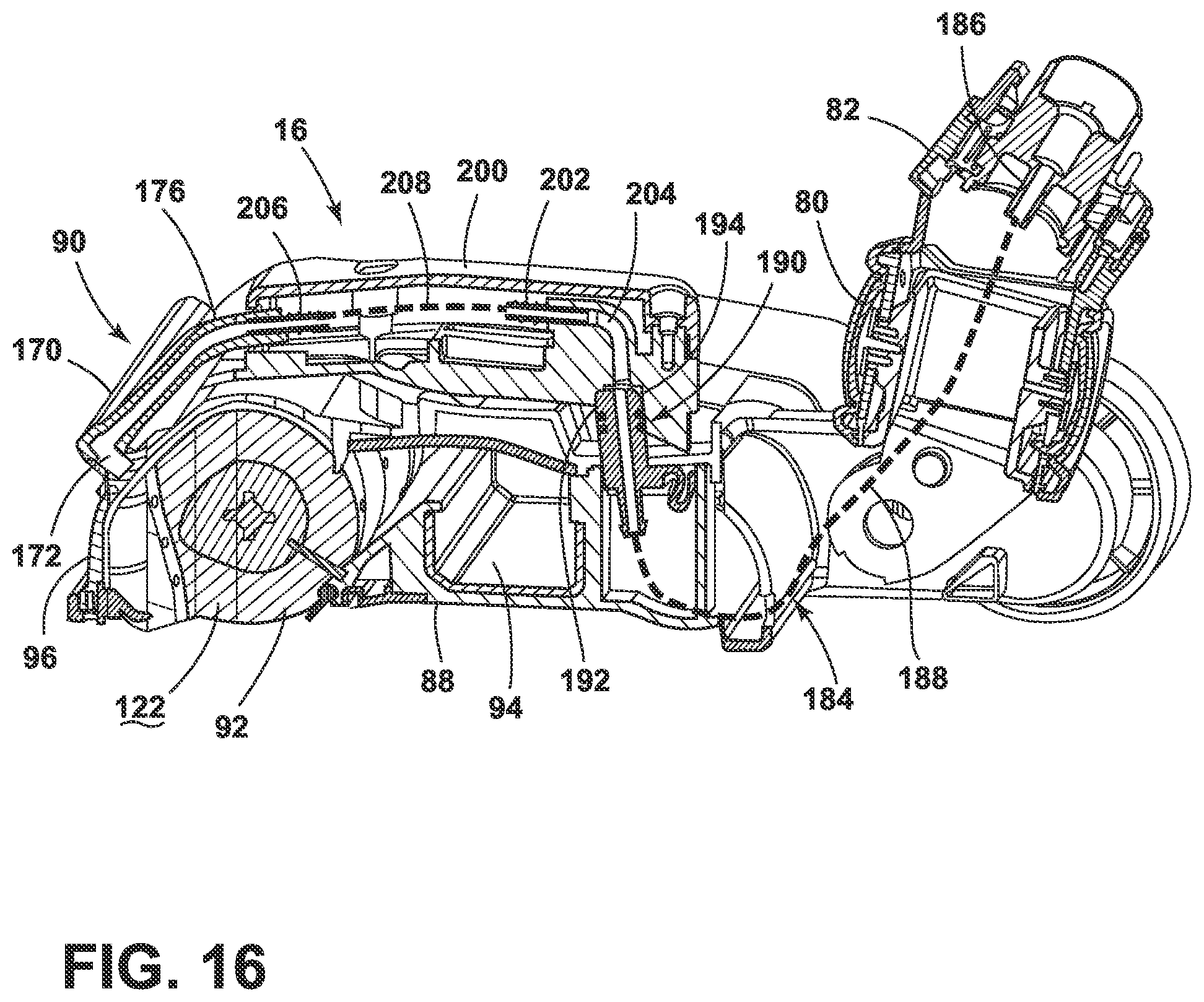 Patent US11771284 Figure 11 – Floor cleaning apparatus with cleaning fluid delivery system