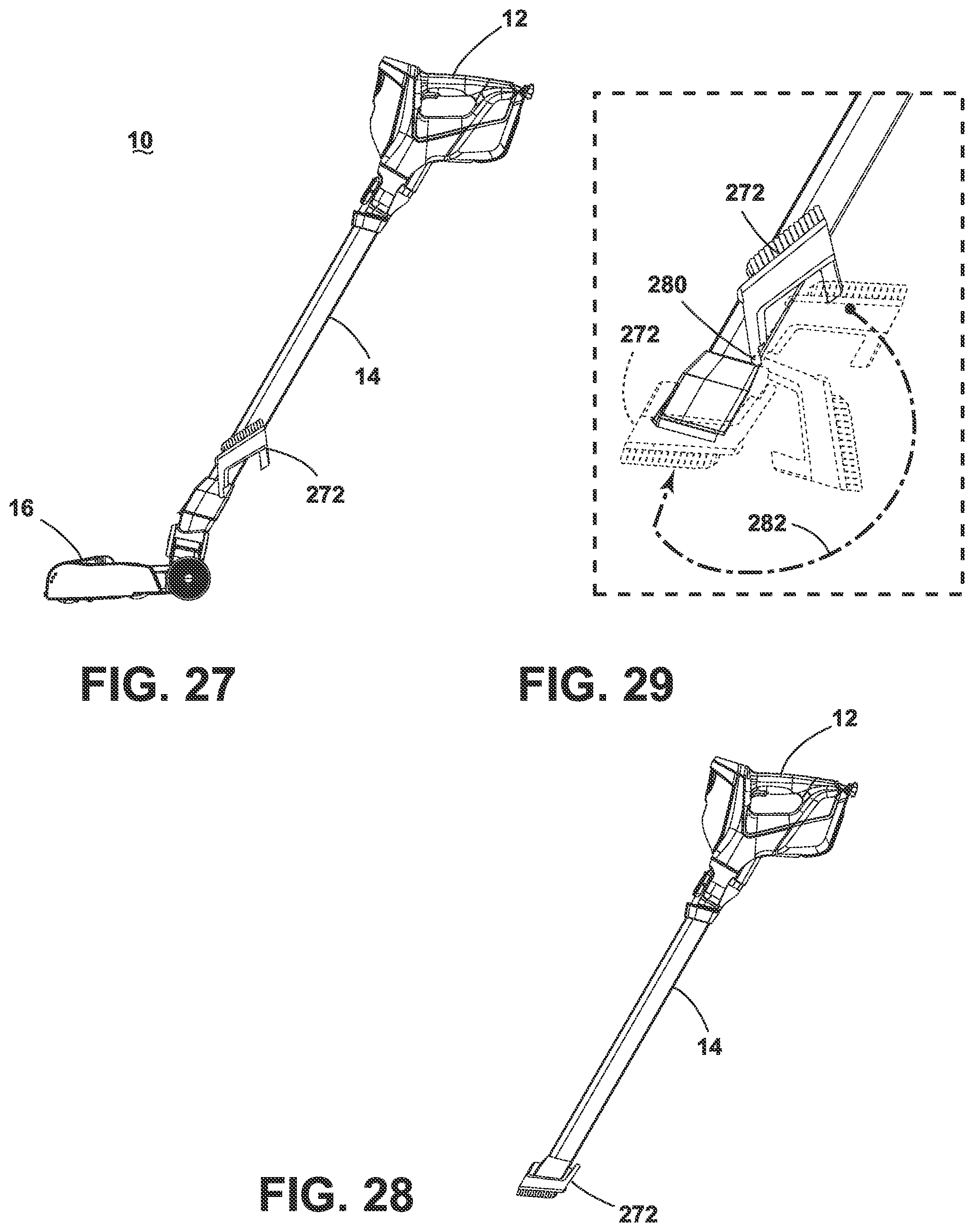 Patent US11771284 Figure 17 – Floor cleaning apparatus with cleaning fluid delivery system