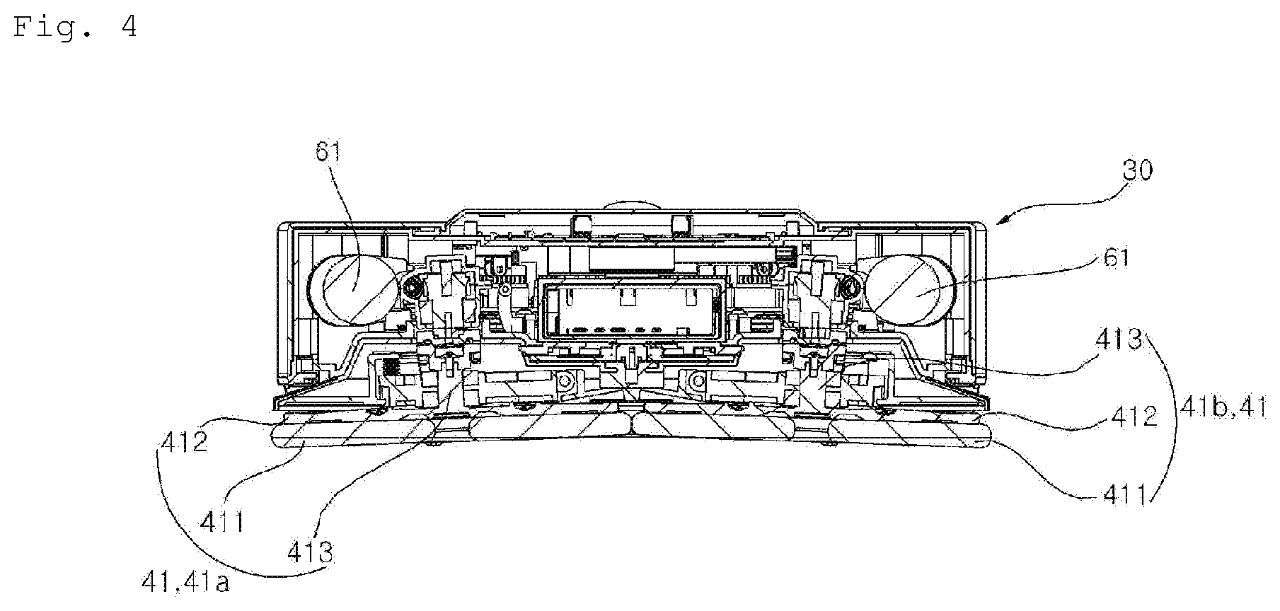 Patent US11771285 Figure 4 – Mobile robot