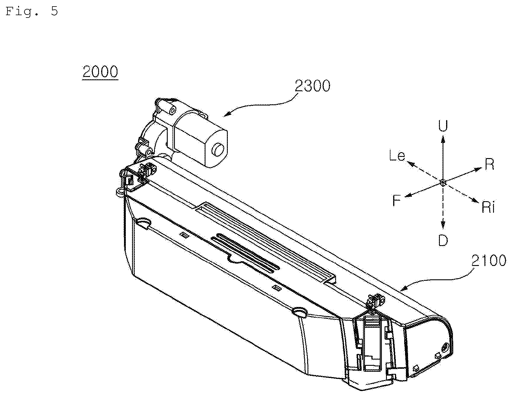 Patent US11771285 Figure 5 – Mobile robot