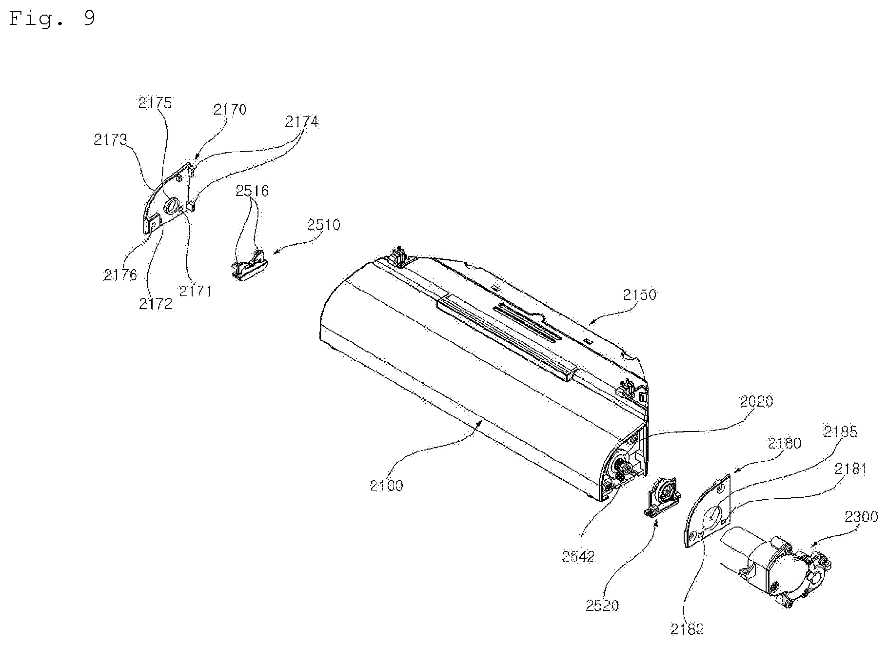 Patent US11771285 Figure 9 – Mobile robot