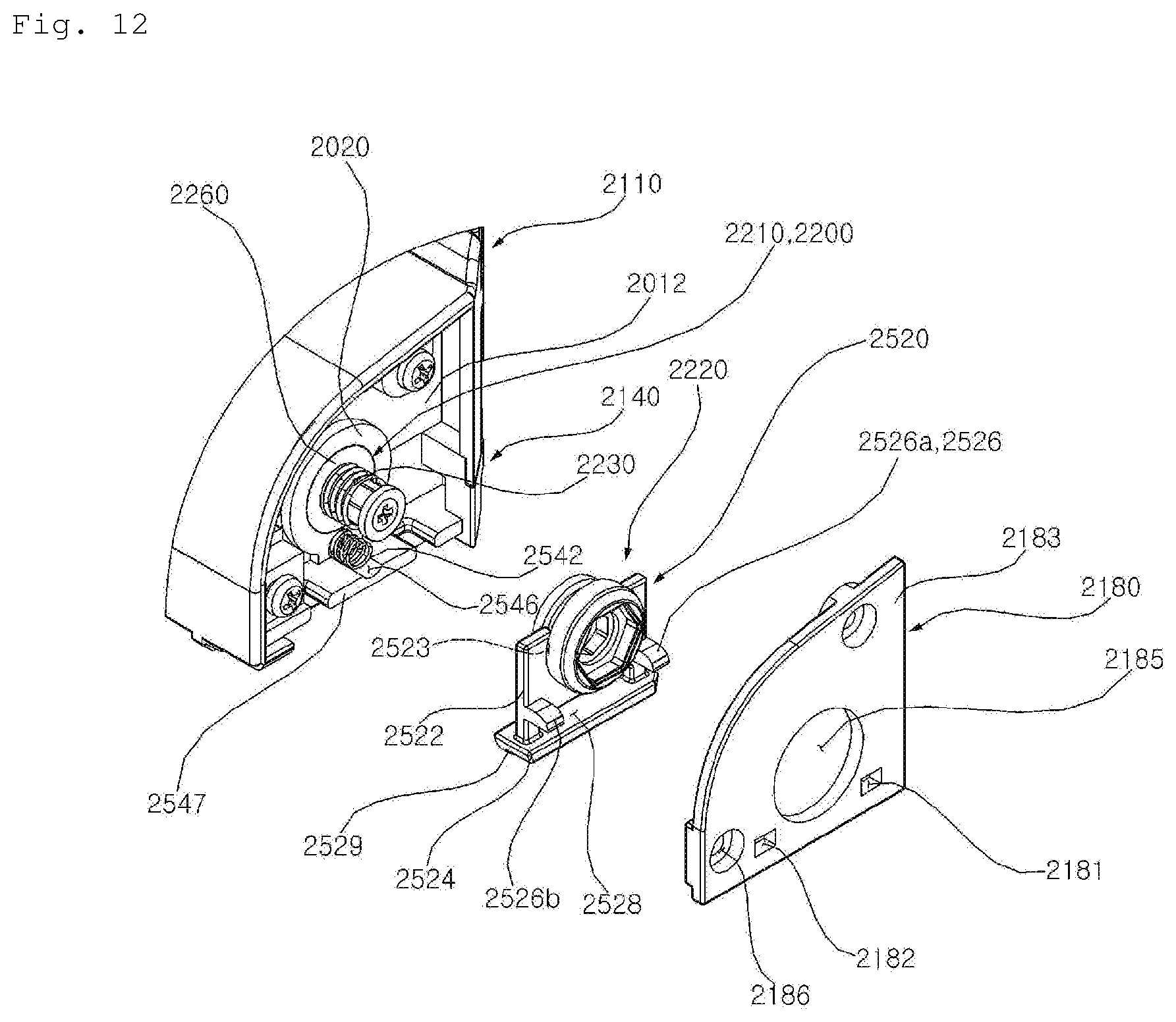 Patent US11771285 Figure 12 – Mobile robot