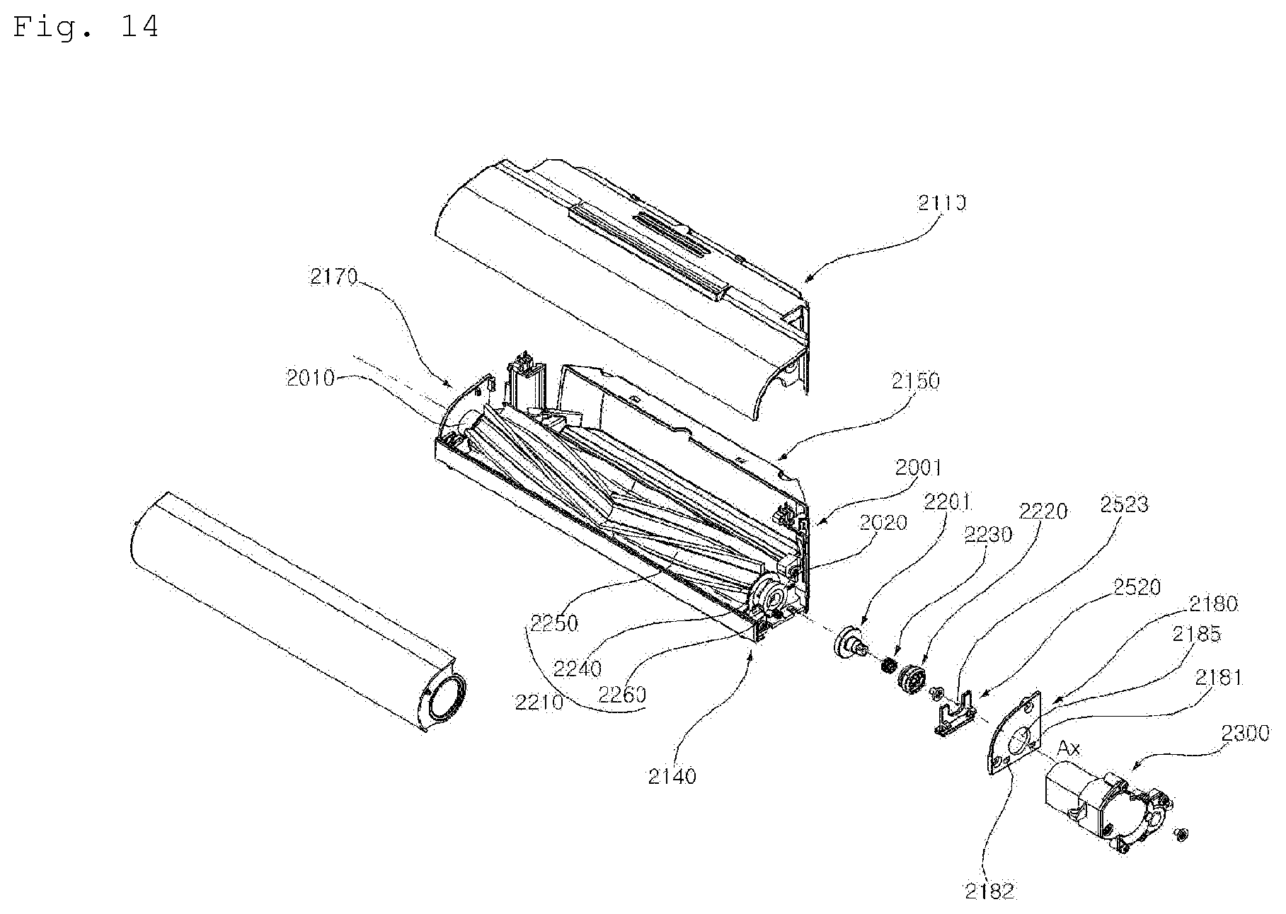Patent US11771285 Figure 14 – Mobile robot