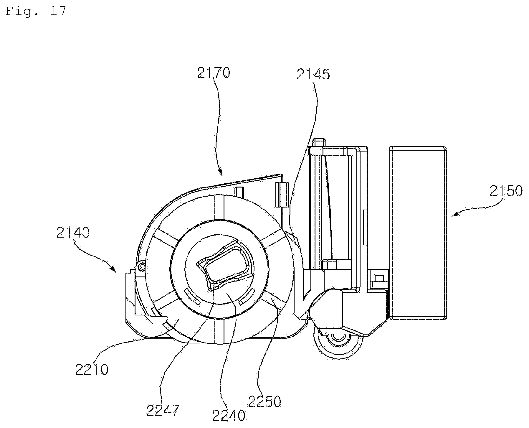 Patent US11771285 Figure 17 – Mobile robot