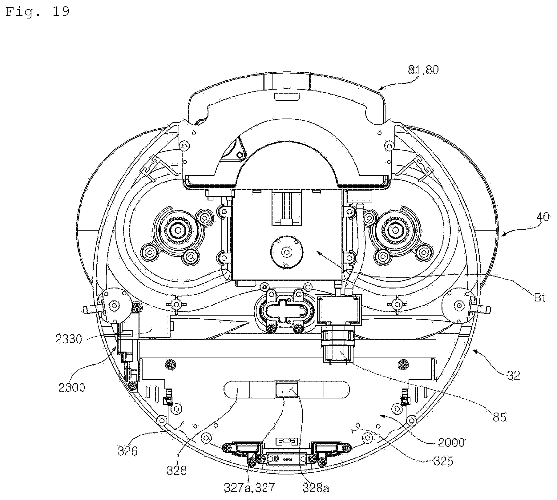Patent US11771285 Figure 19 – Mobile robot