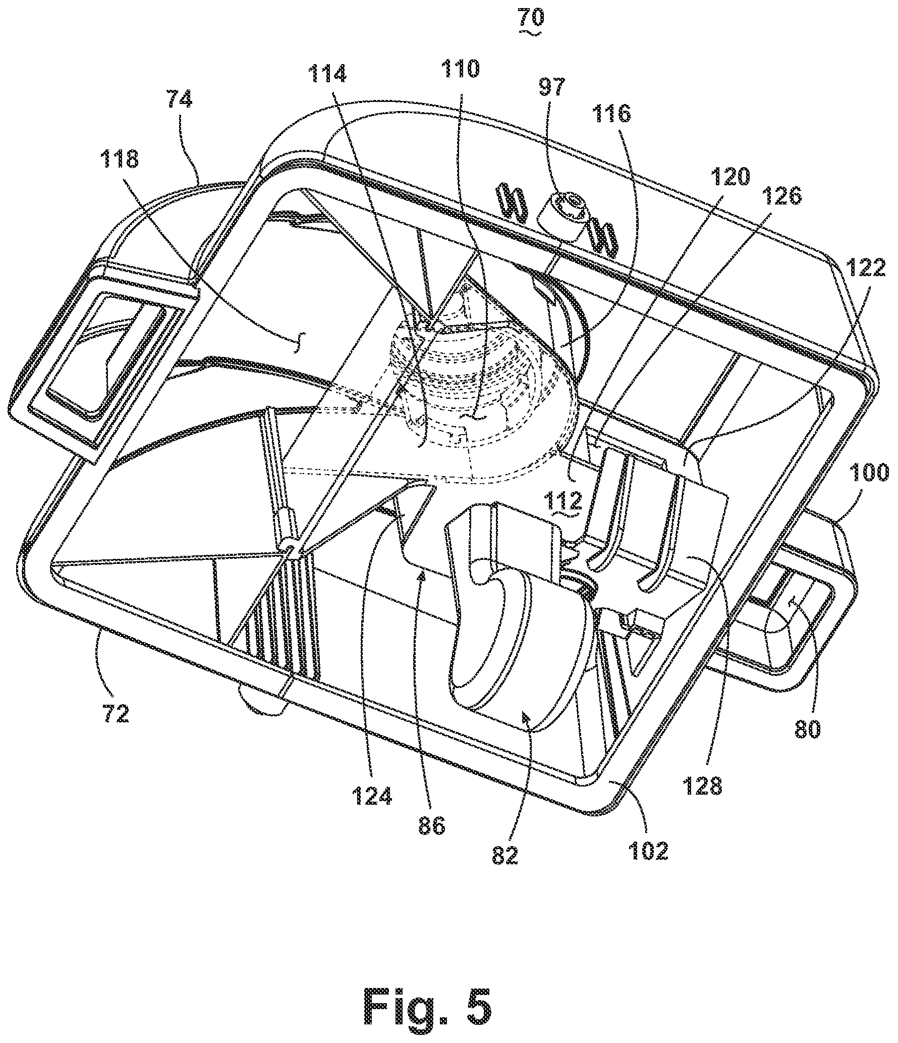 Patent US11771286 Figure 5 – Carpet extractor