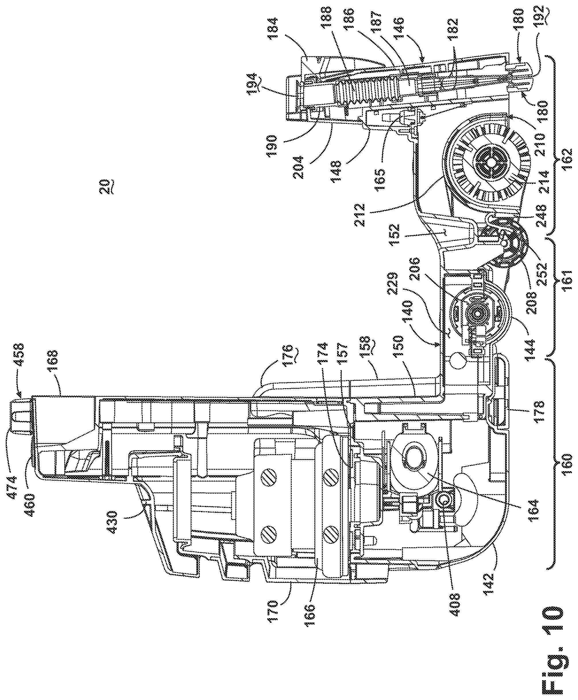 Patent US11771286 Figure 11 – Carpet extractor