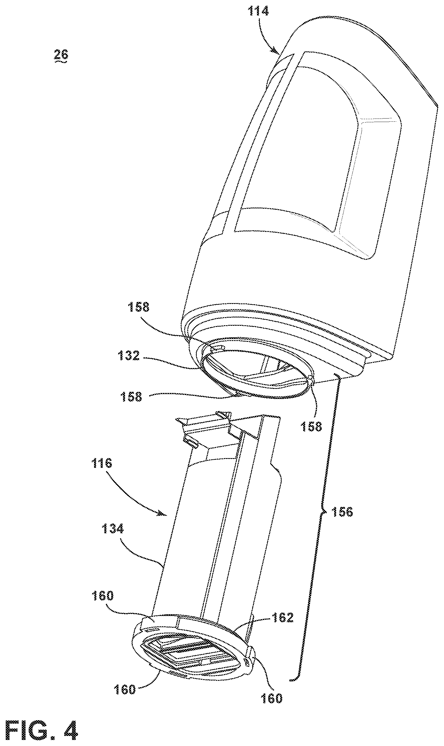 Patent US11771287 Figure 4 – Surface cleaning apparatus