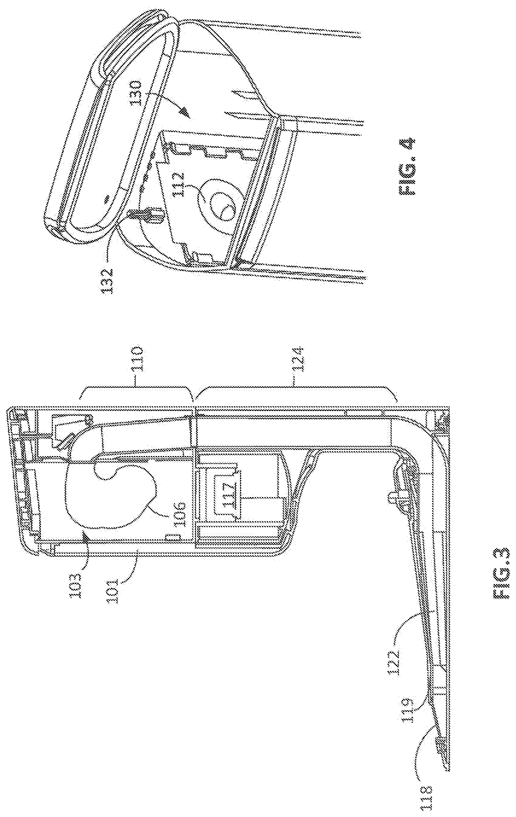Patent US11771288 Figure 3 – Control of evacuation stations