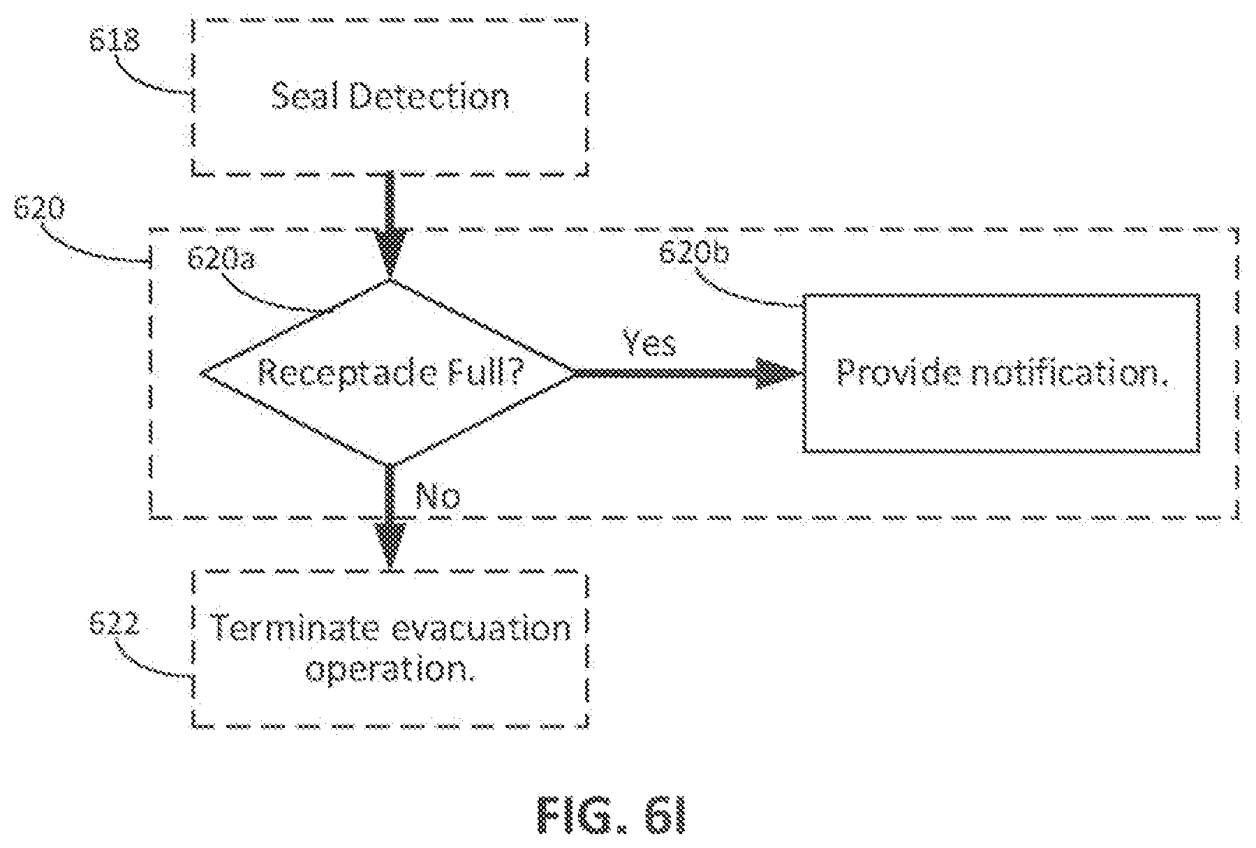 Patent US11771288 Figure 13 – Control of evacuation stations