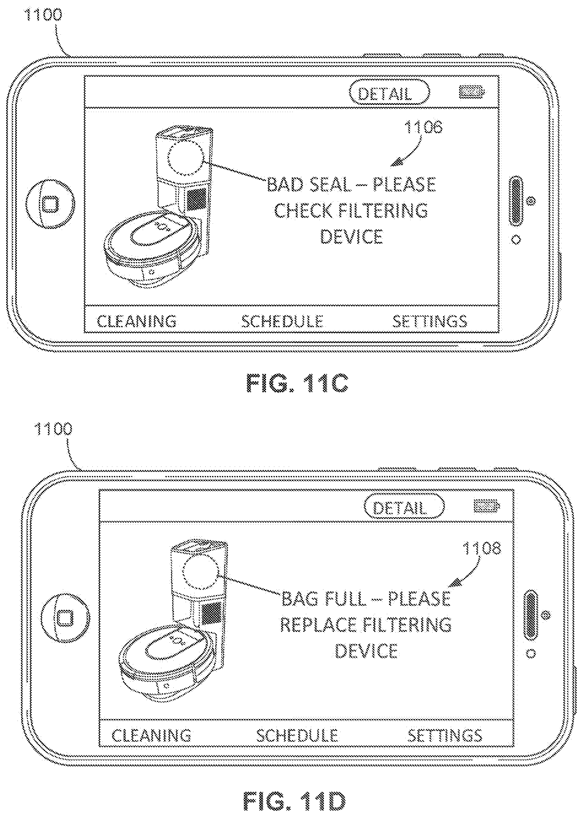 Patent US11771288 Figure 19 – Control of evacuation stations