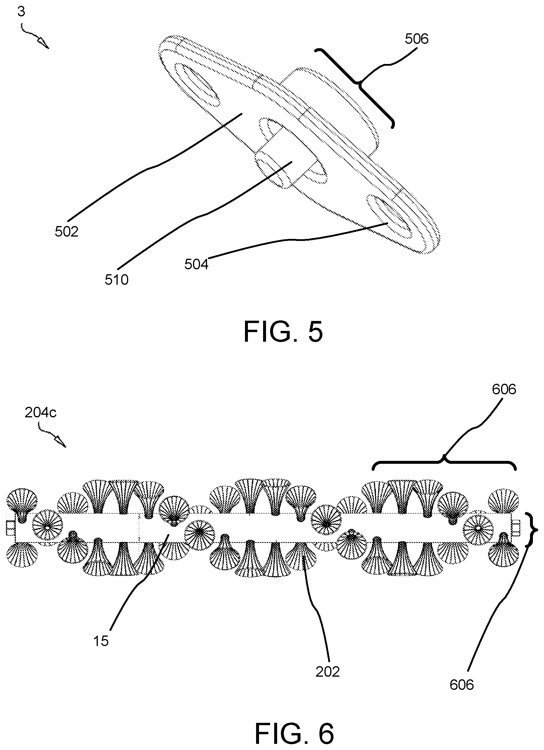 Patent US11771289 Figure 5 – Handheld sweeper with rotating bristles for removing hair and fur from surfaces