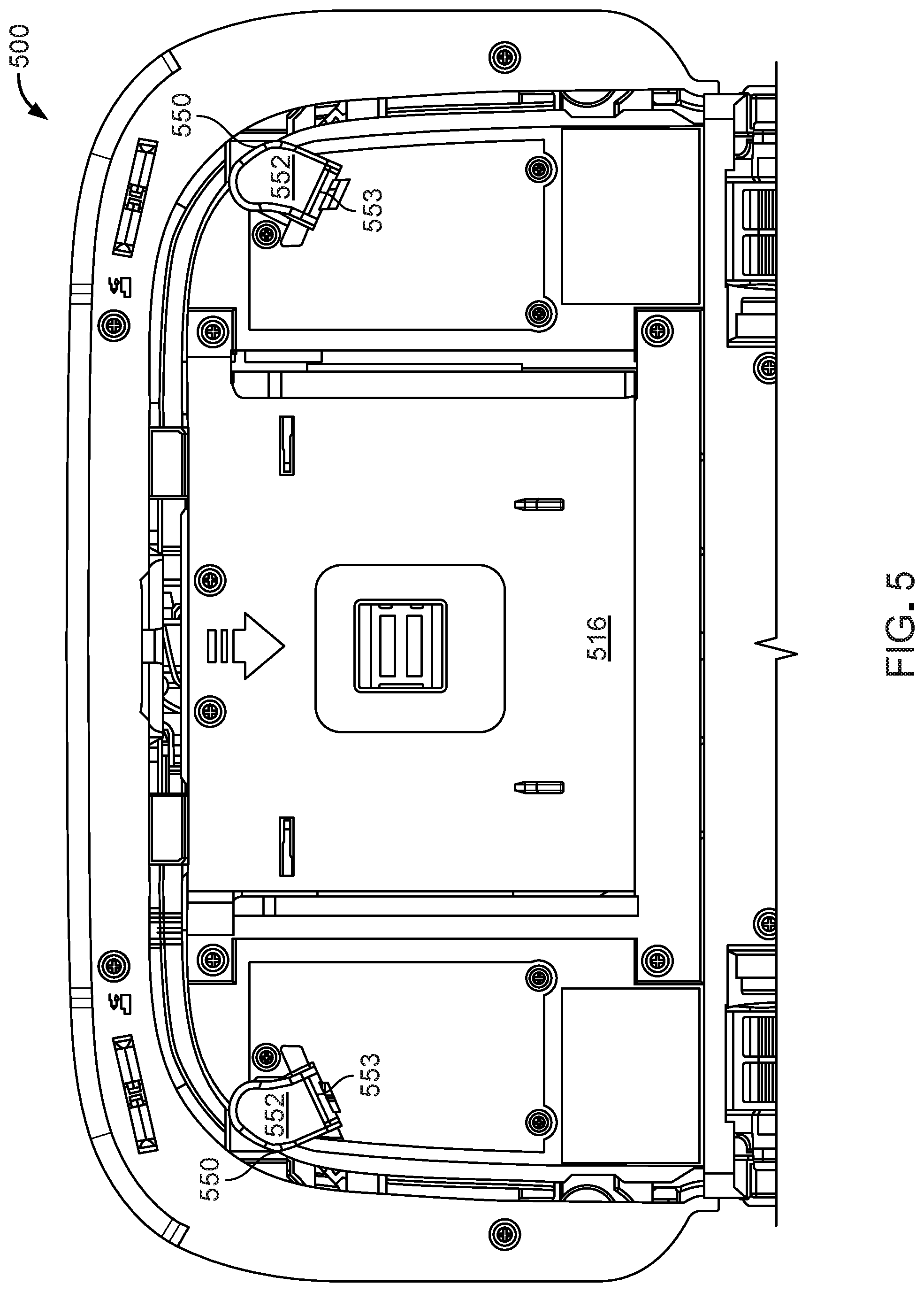 Patent US11771290 Figure 6 – Sensors for an autonomous cleaning robot