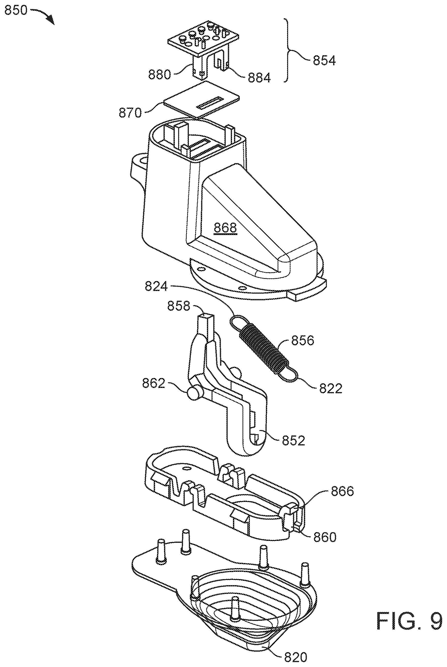 Patent US11771290 Figure 10 – Sensors for an autonomous cleaning robot