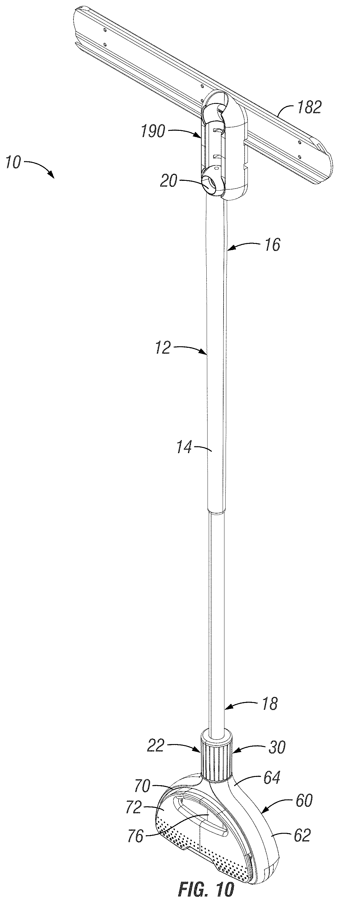 Patent US11771294 Figure 10 – Tool assembly comprising universal handle and interchangeable tool heads