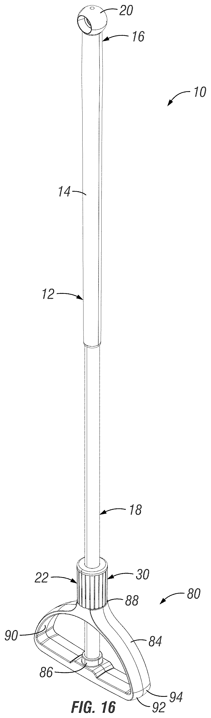 Patent US11771294 Figure 16 – Tool assembly comprising universal handle and interchangeable tool heads