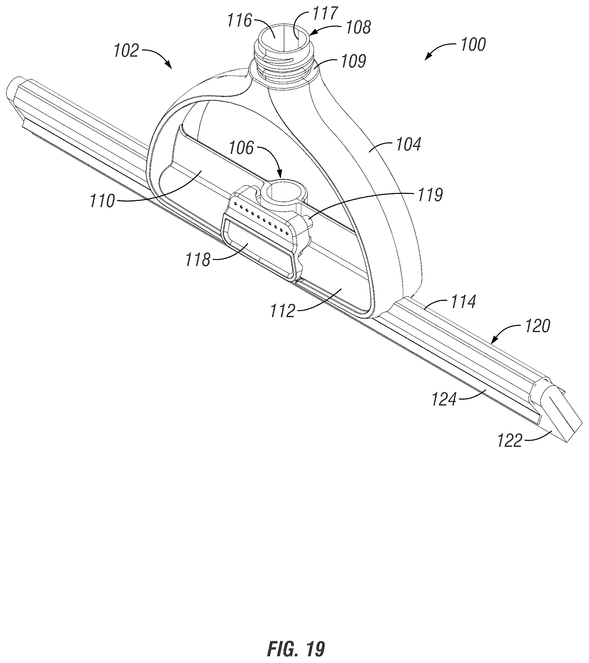 Patent US11771294 Figure 19 – Tool assembly comprising universal handle and interchangeable tool heads