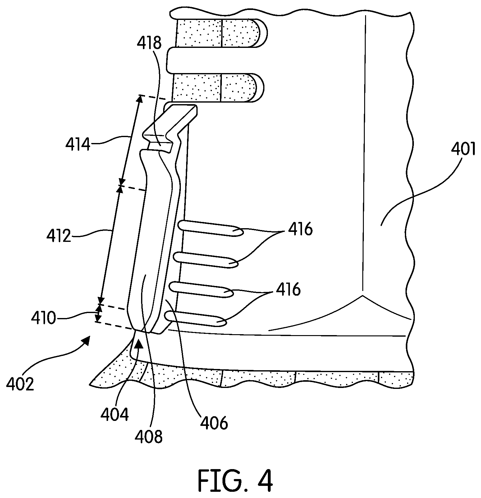 Patent US11771295 Figure 6 – Cleaning implement