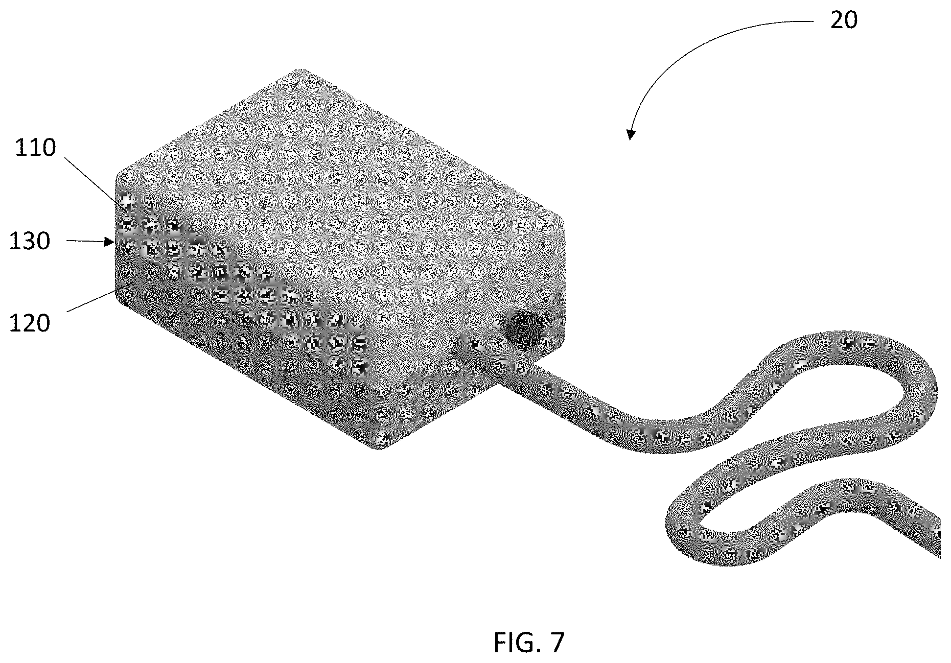 Patent US11771296 Figure 7 – Cleaning device