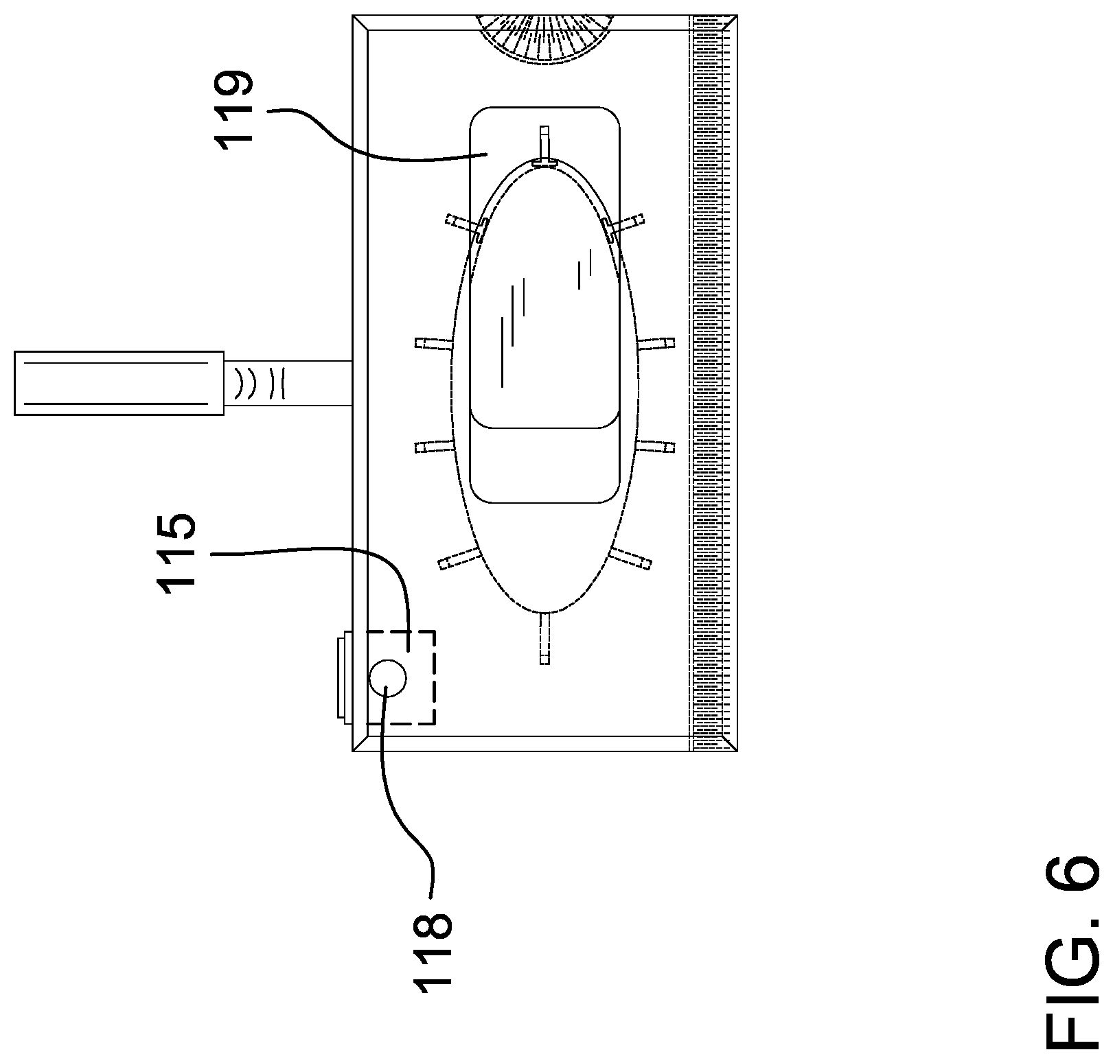 Patent US11771301 Figure 5 – Shoe-shining device