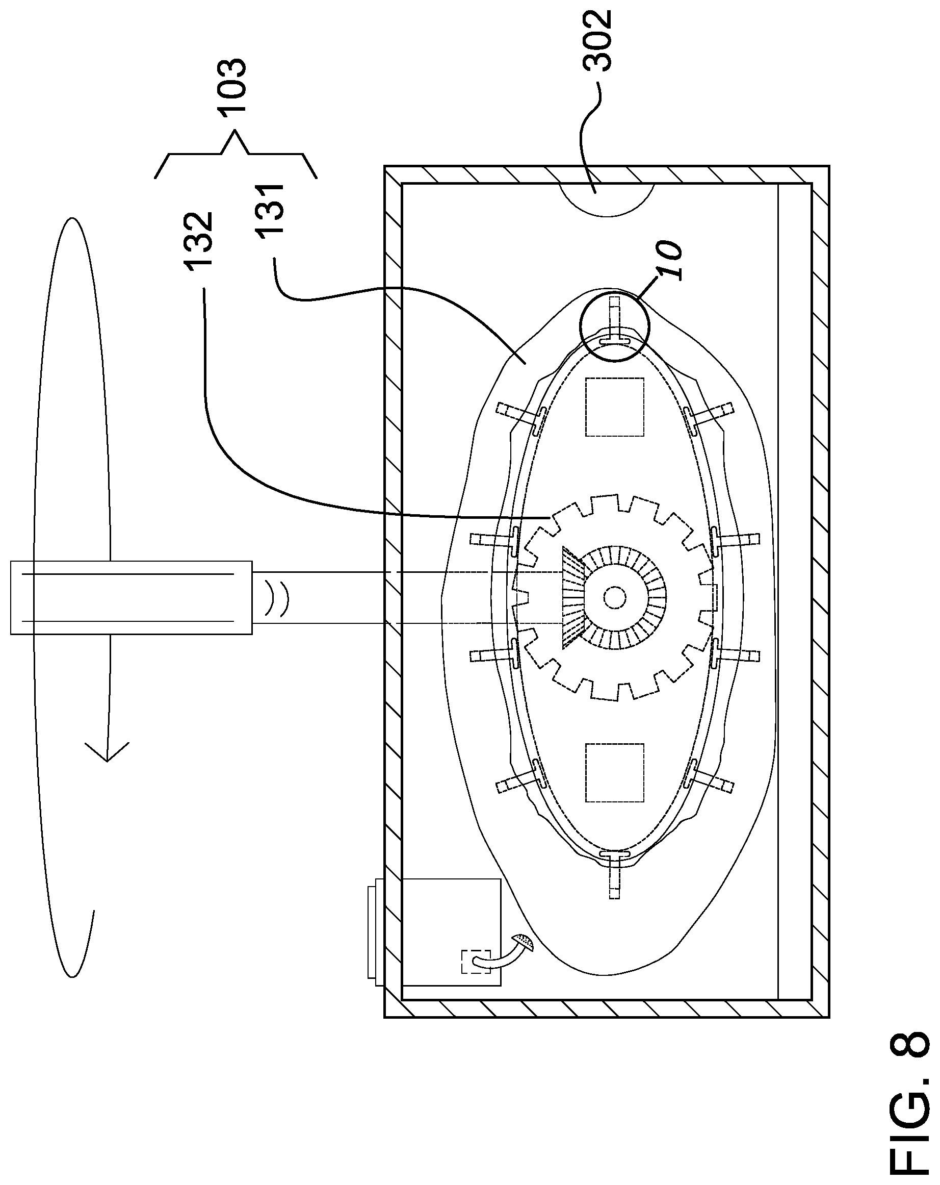 Patent US11771301 Figure 7 – Shoe-shining device