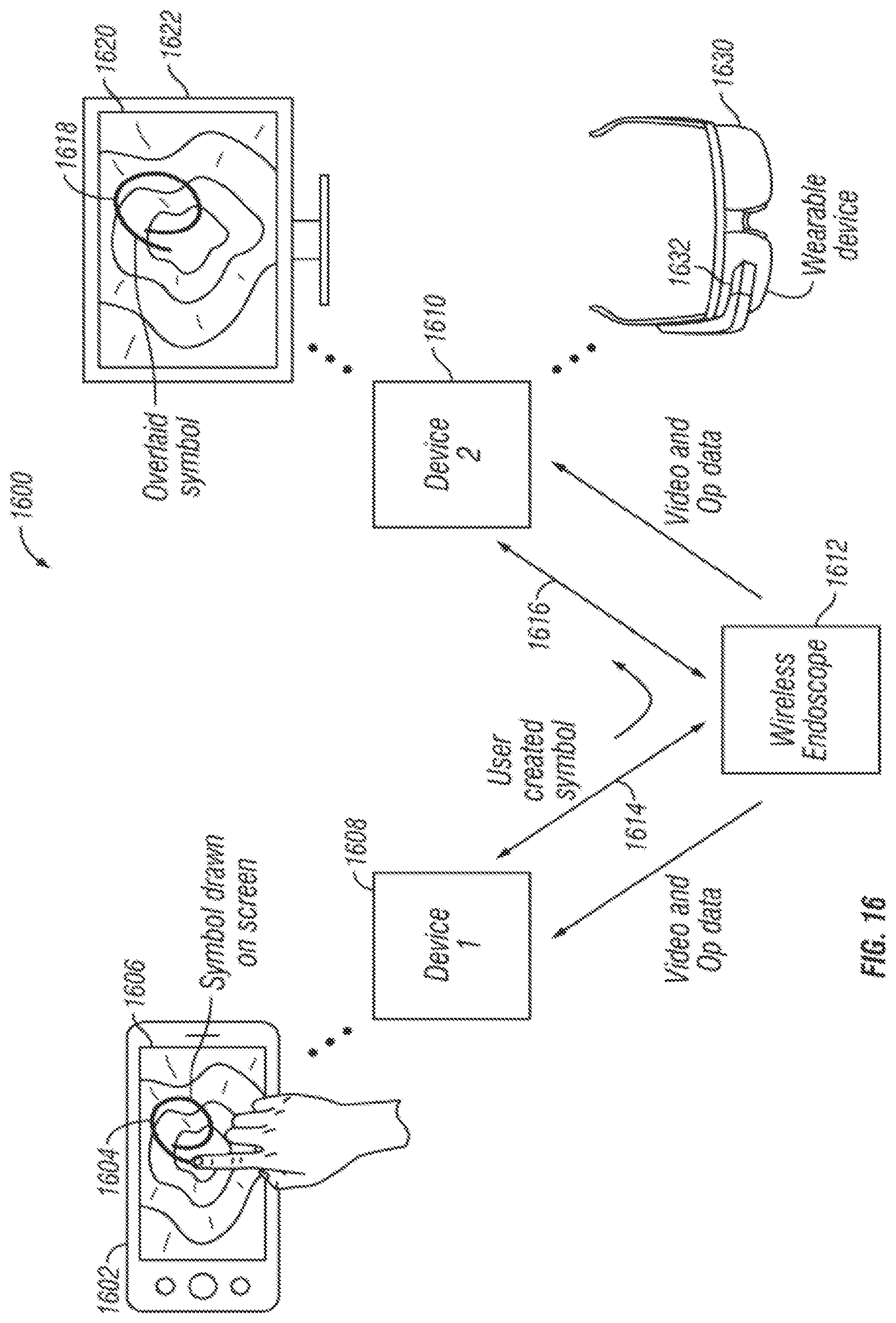 Patent US11771303 Figure 14 – System and method for wirelessly transmitting operational data from an endoscope to a remote device