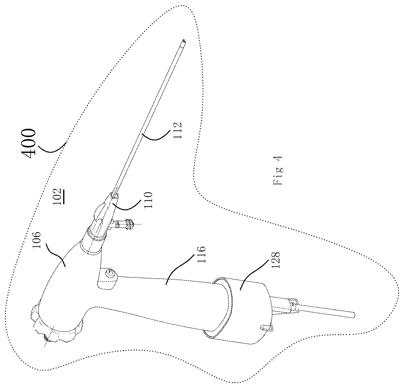 Patent US11771304 Figure 5 – Minimally invasive endoscope