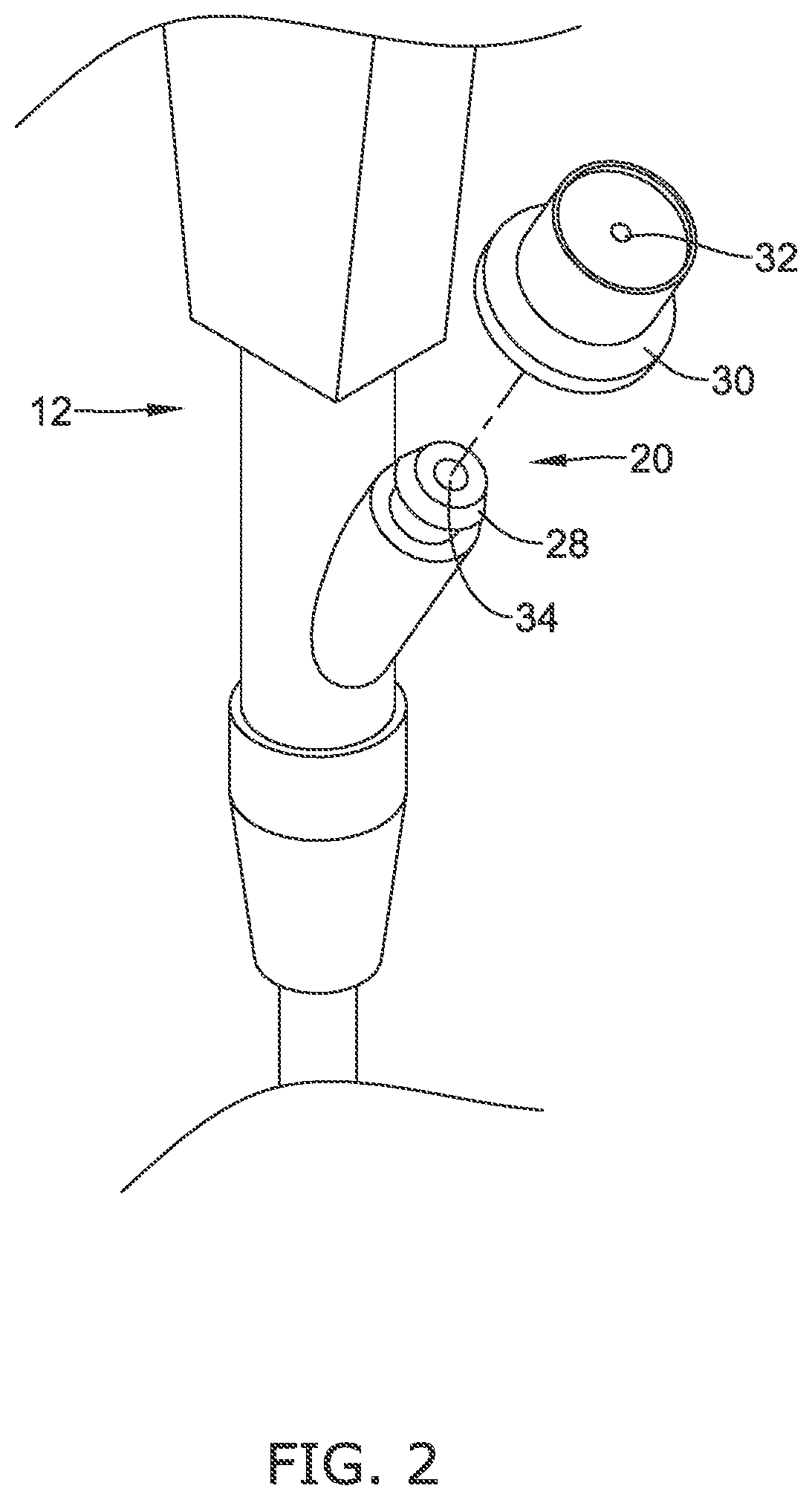 Patent US11771307 Figure 2 – Internal seal for biopsy cap